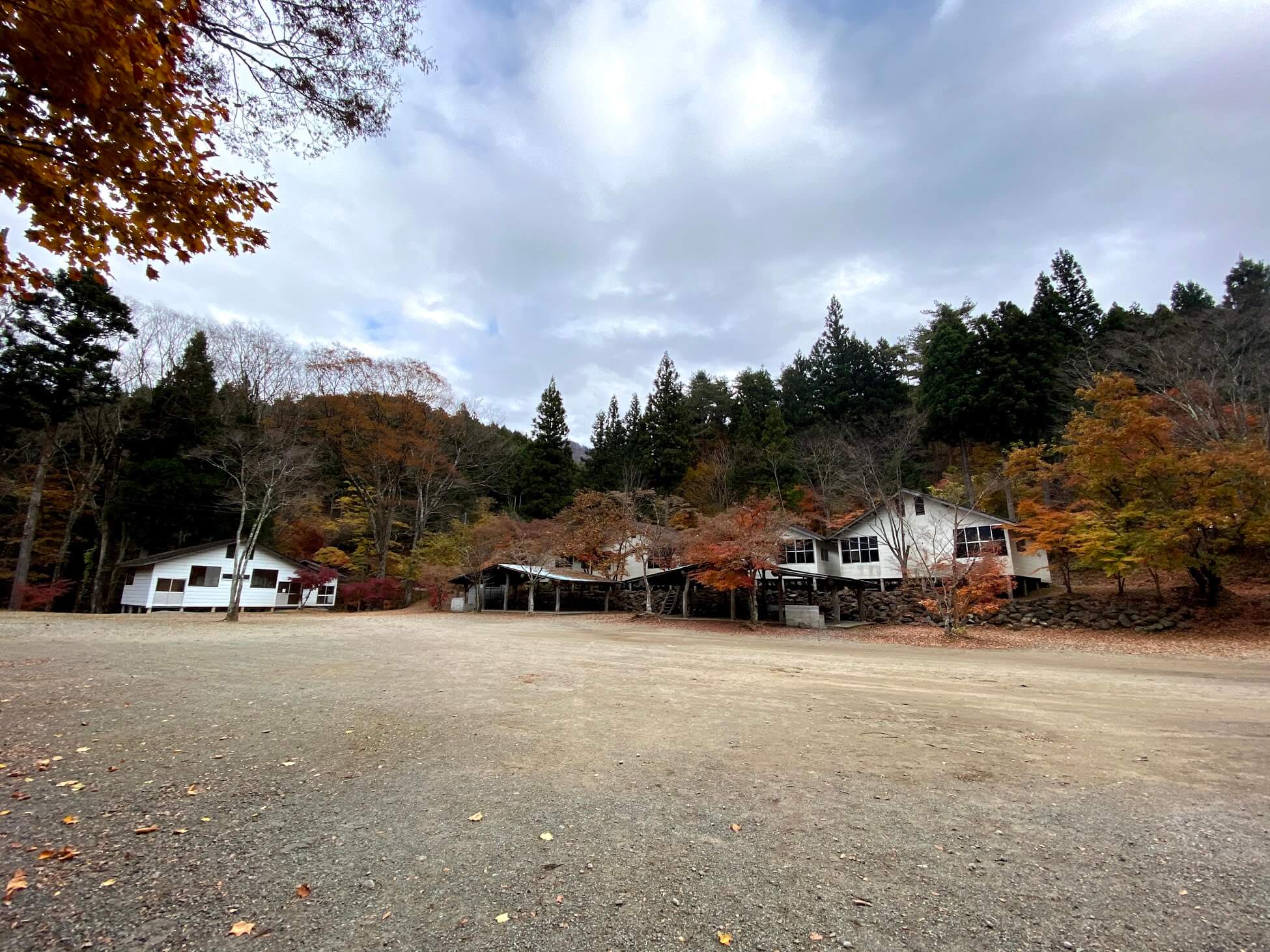 道志の森キャンプ場 広大な敷地