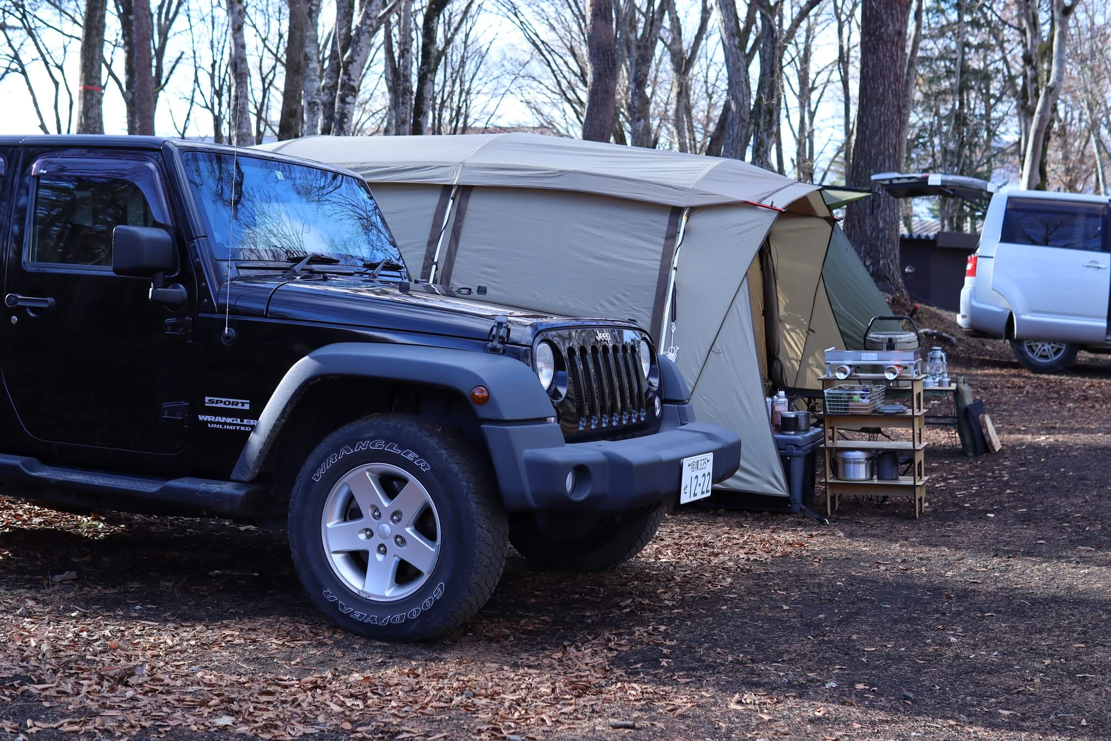 Jeepラングラー + ogawa アポロン