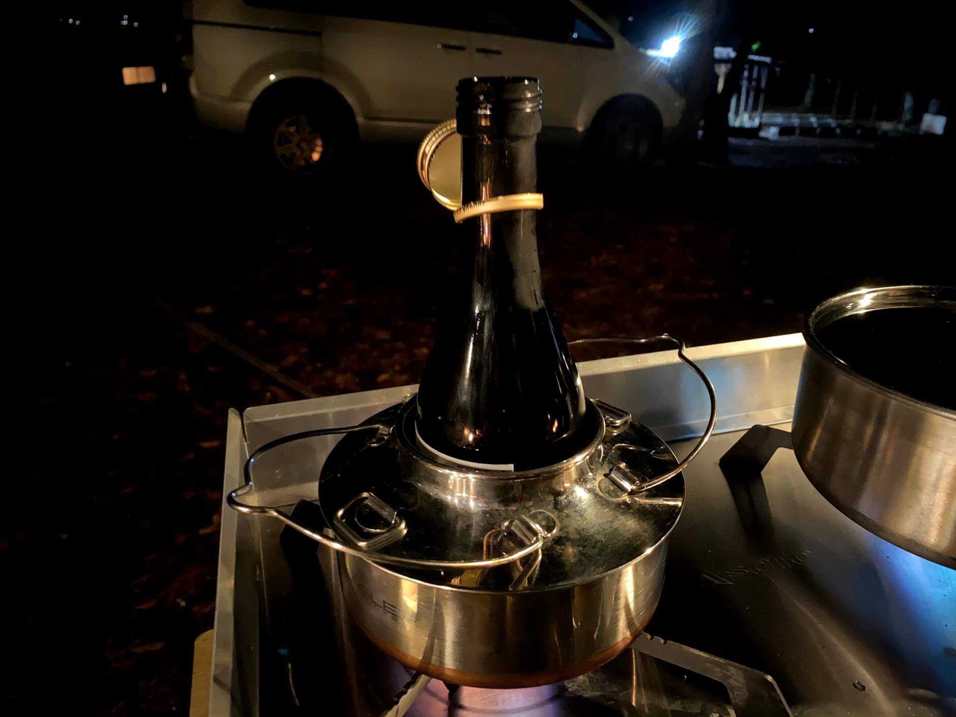 イーグルプロダクツ キャンプファイヤーケトル(0.7L) 熱燗