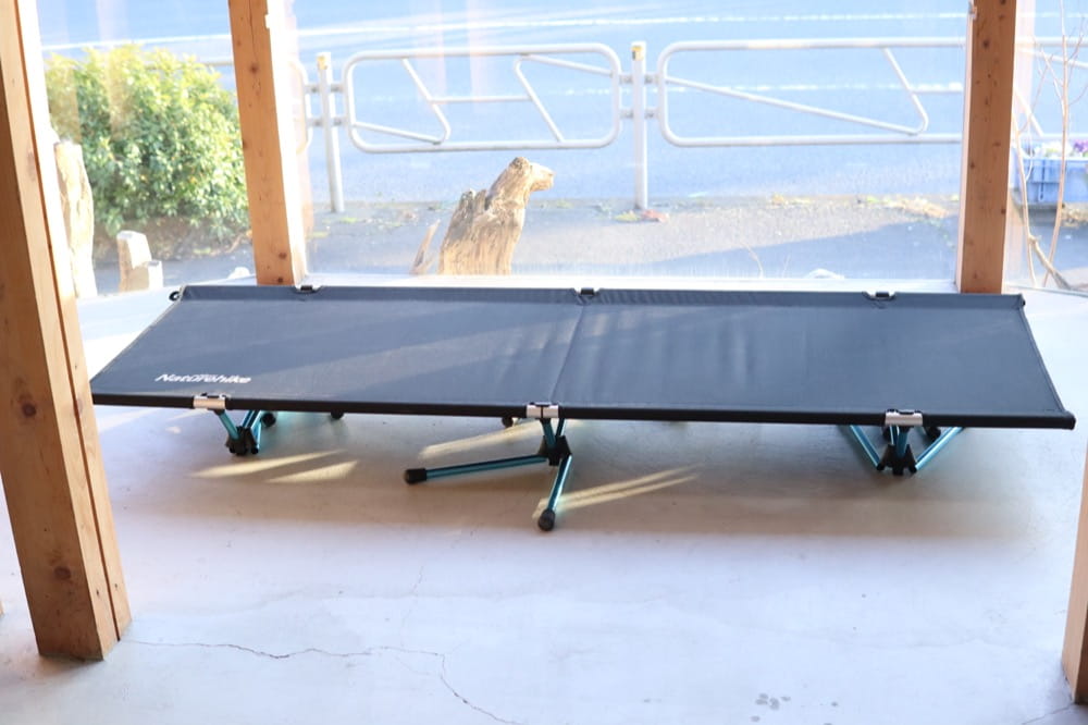 ネイチャーハイクのコットをレビュー。最強コスパ、高級コット