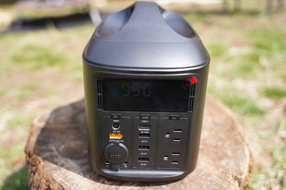 ELECAENTA（エレカンタ） S600W (ポータブル電源)　フロント部分