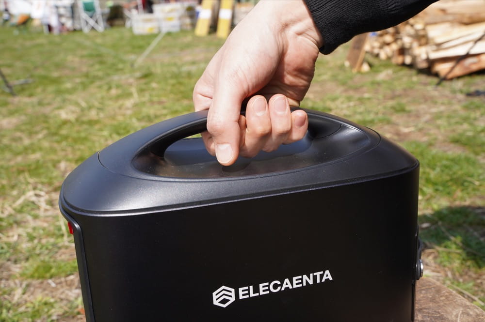 ELECAENTA（エレカンタ） S600W (ポータブル電源)　取っ手