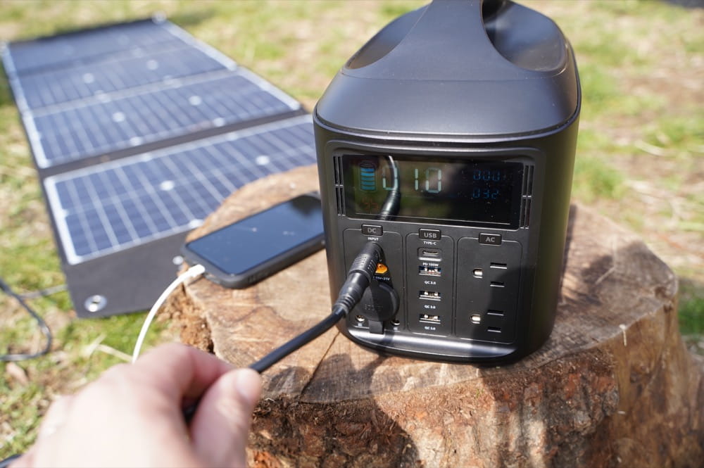 ELECAENTA（エレカンタ） S600W (ポータブル電源)　充電方法