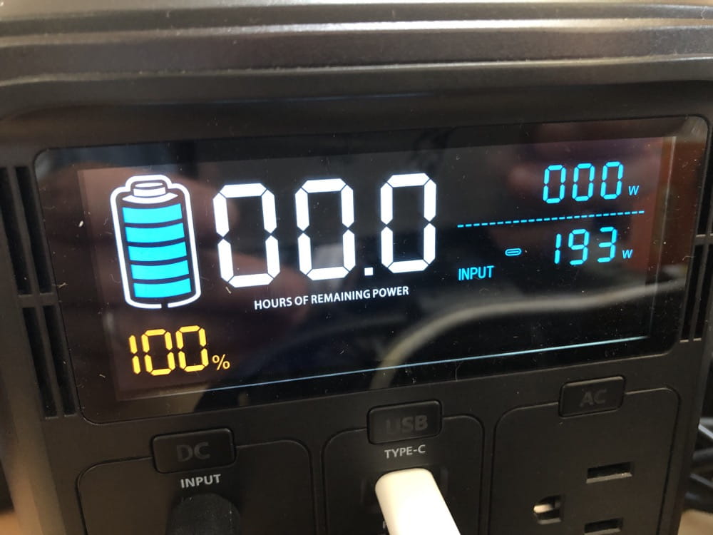 ELECAENTA（エレカンタ） S600W (ポータブル電源)　高速充電