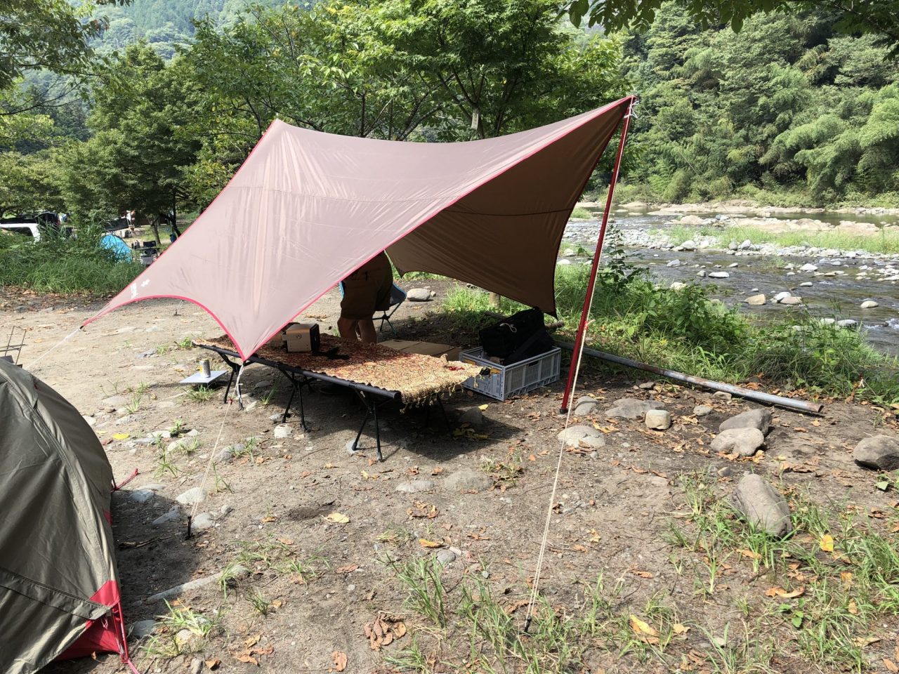 スノーピークペンタシールド レビュー。おしゃれカラーが際立つ