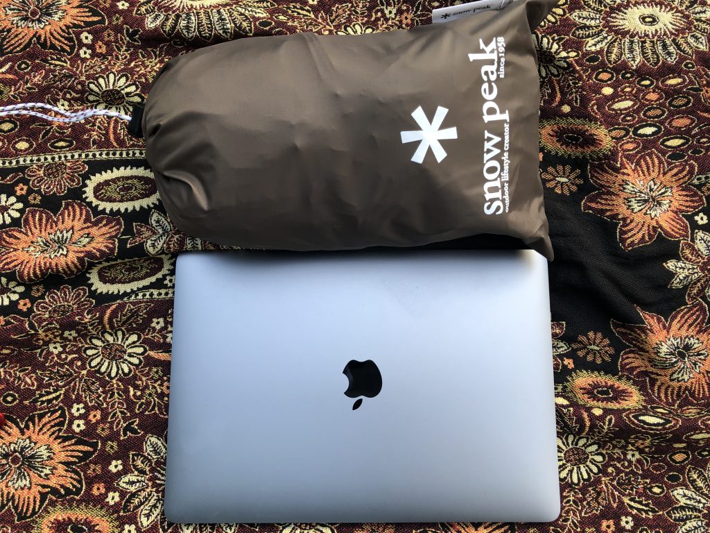 スノーピーク　ペンタシールド　仕舞寸法