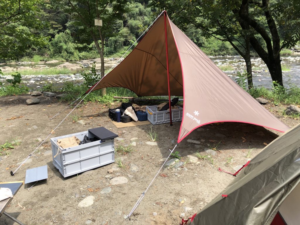 スノーピークペンタシールド レビュー。おしゃれカラーが際立つ