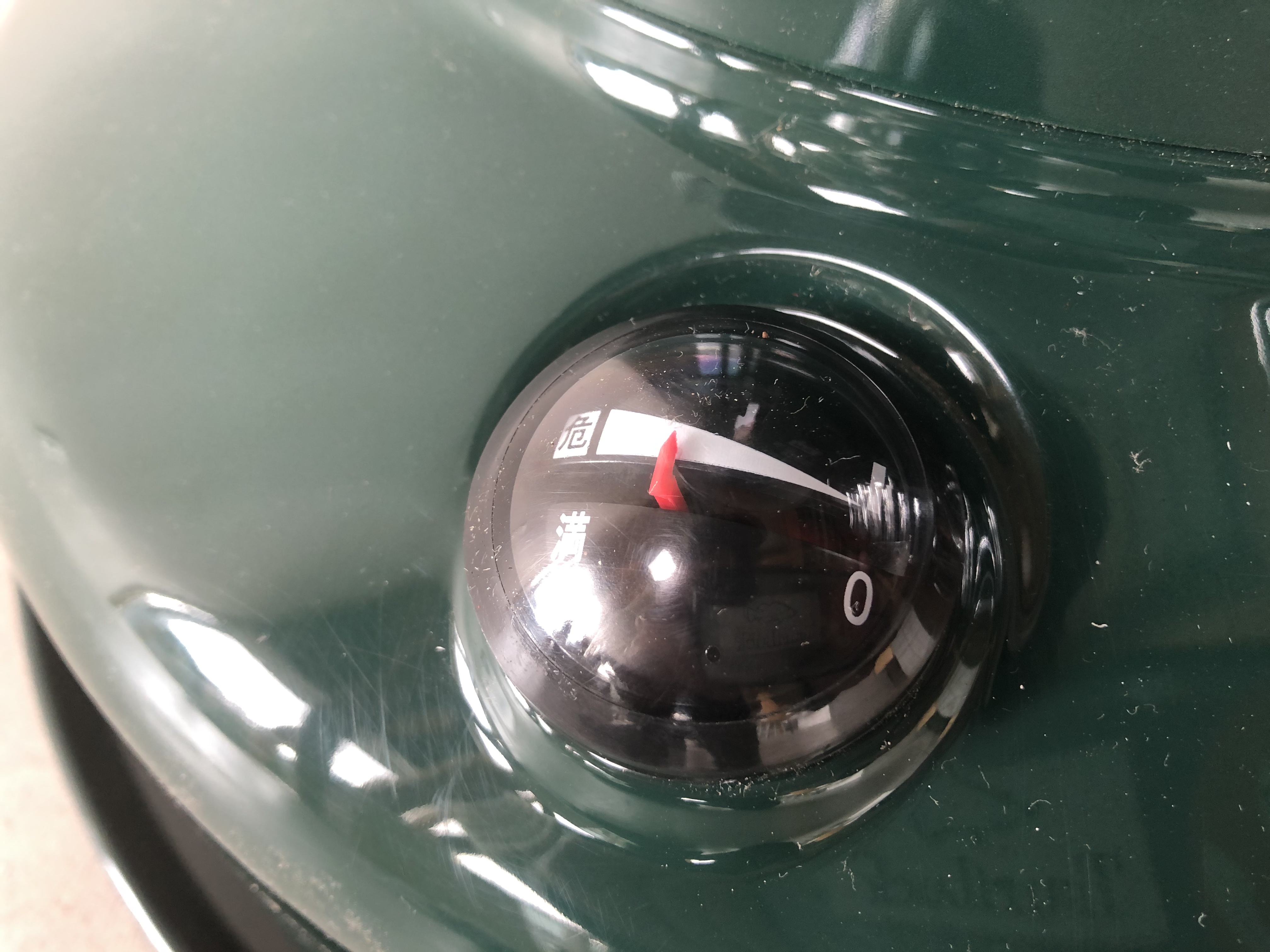 トヨトミ レインボーストーブ（石油ストーブ）RL-250-G 燃料計