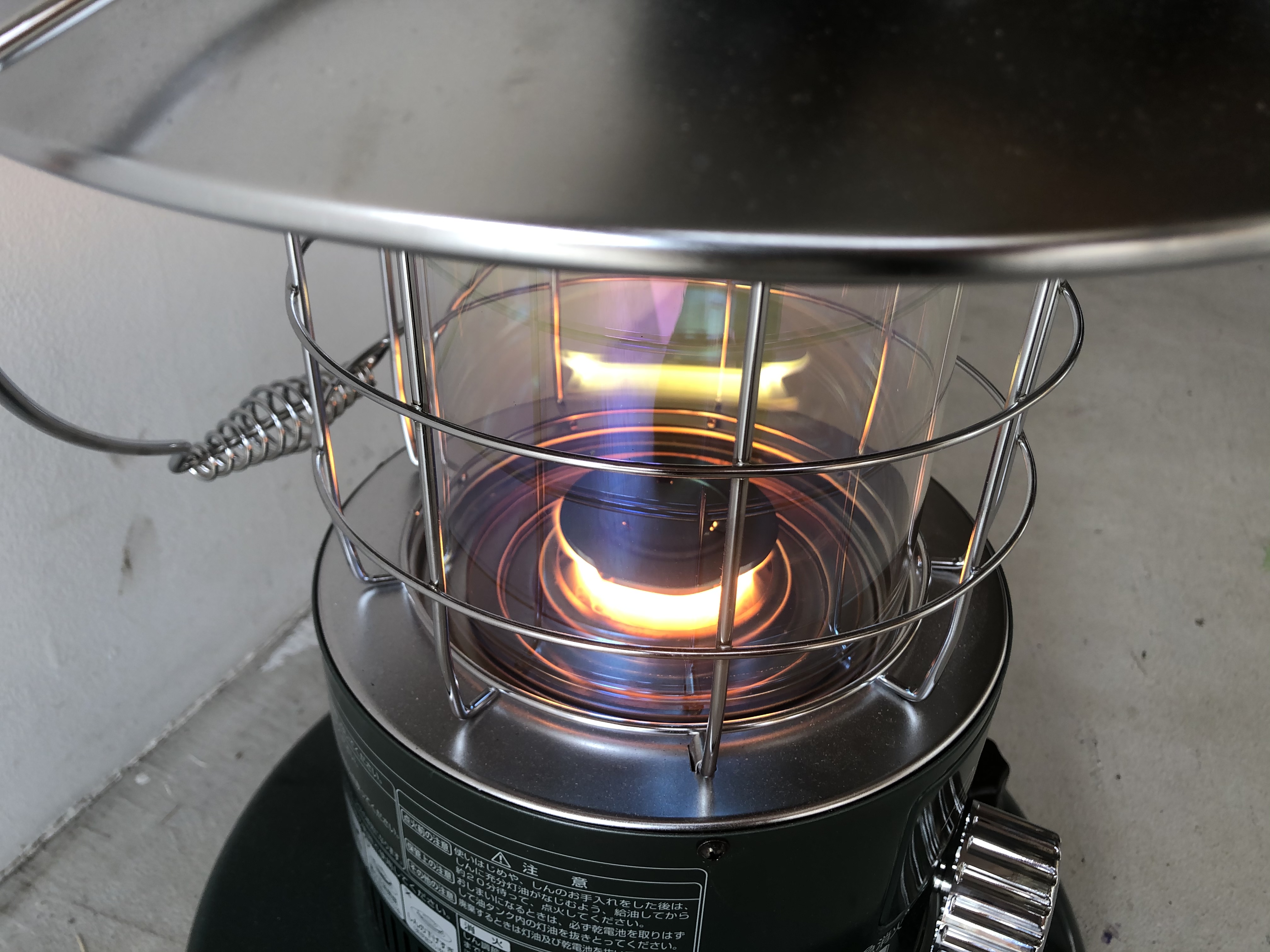 トヨトミ レインボーストーブ（石油ストーブ）RL-250-G 立ち上がりスピード