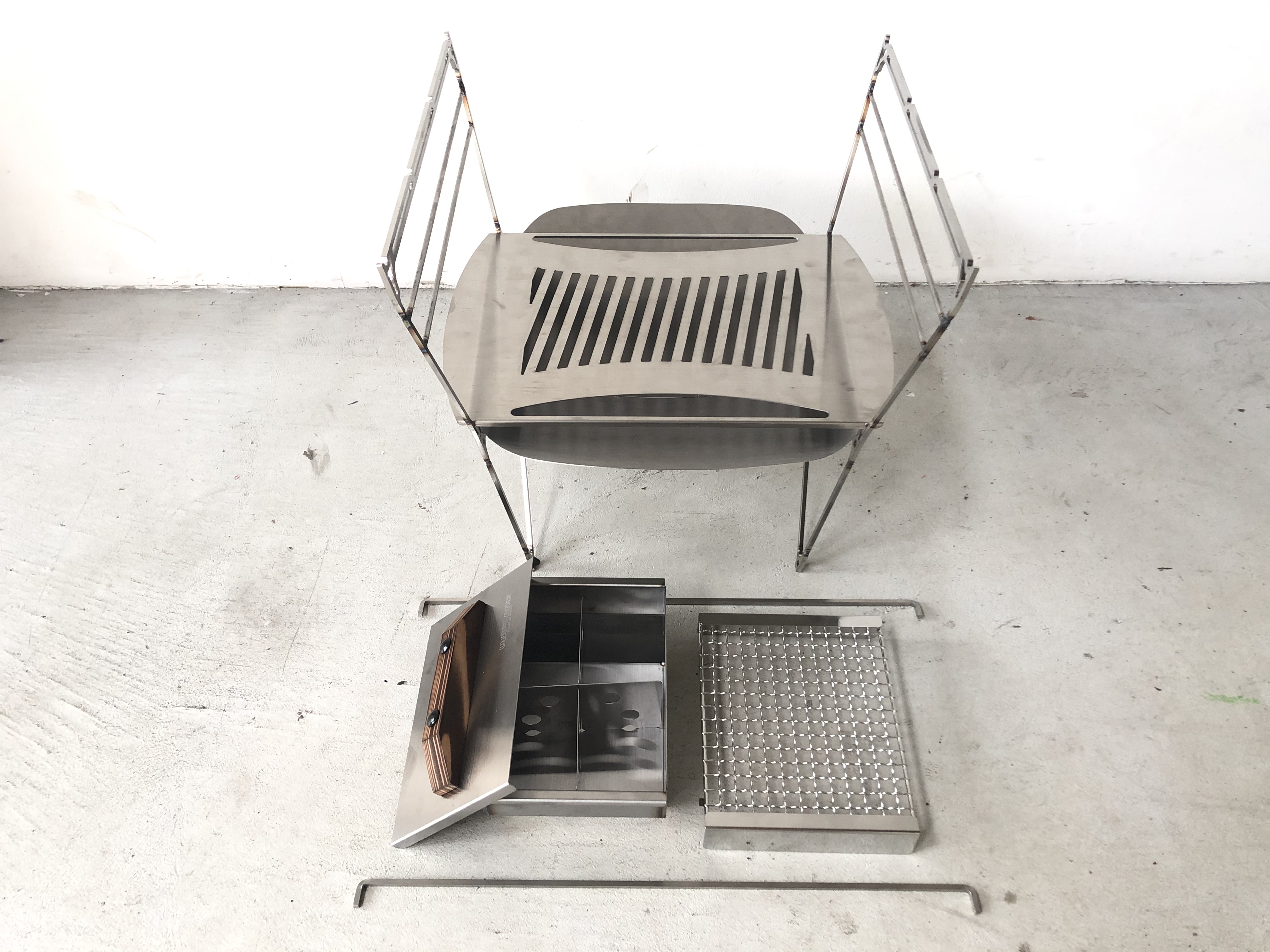 ユニフレーム(UNIFLAME) ユニセラ熱燗あぶり台 + 焚き火台RAPCA