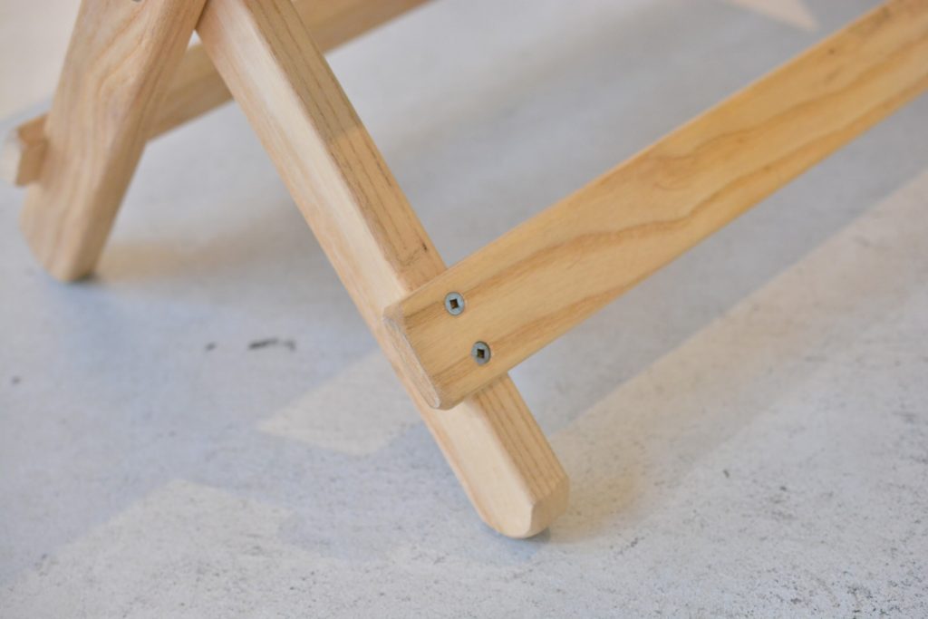 ブルーリッジチェアワークス ボイジャーベンチ　特殊なボルト