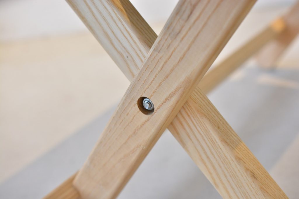 ブルーリッジチェアワークス ボイジャーベンチ　摺動部