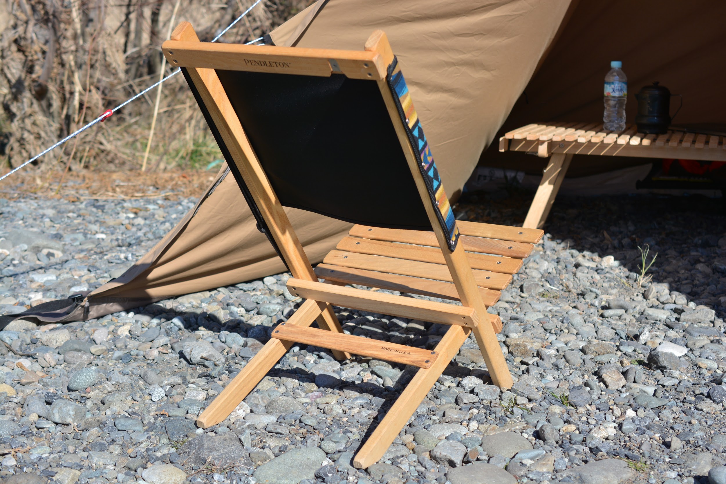 PENDLETON×ブルーリッジチェアワークス ペンドルトン×ブルーリッジチェア レビュー。至高のアウトドア