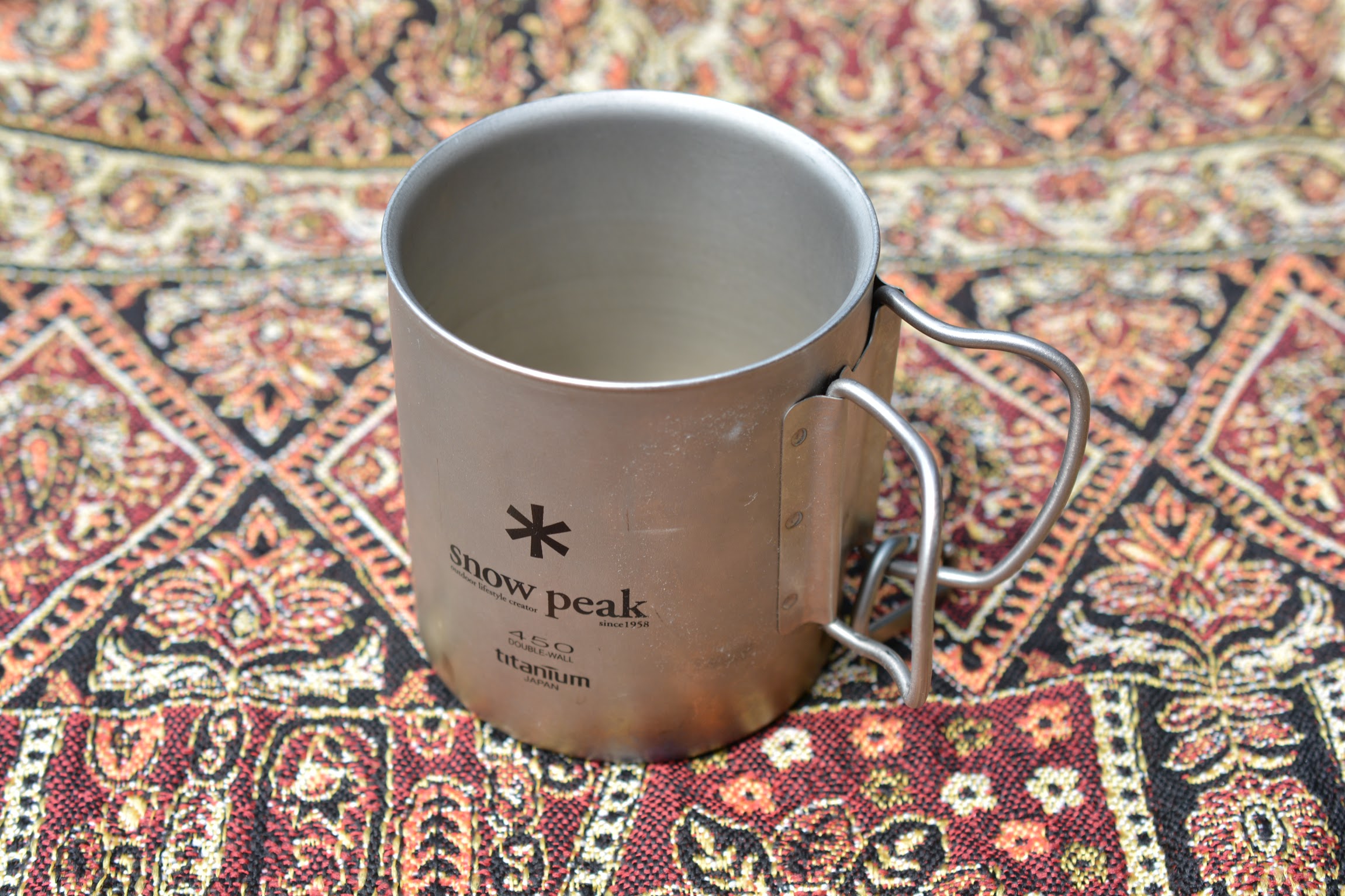 スノーピーク チタンダブルマグ450 snow peak チタンダブルマグ 450 マグカップ コップ クッキング