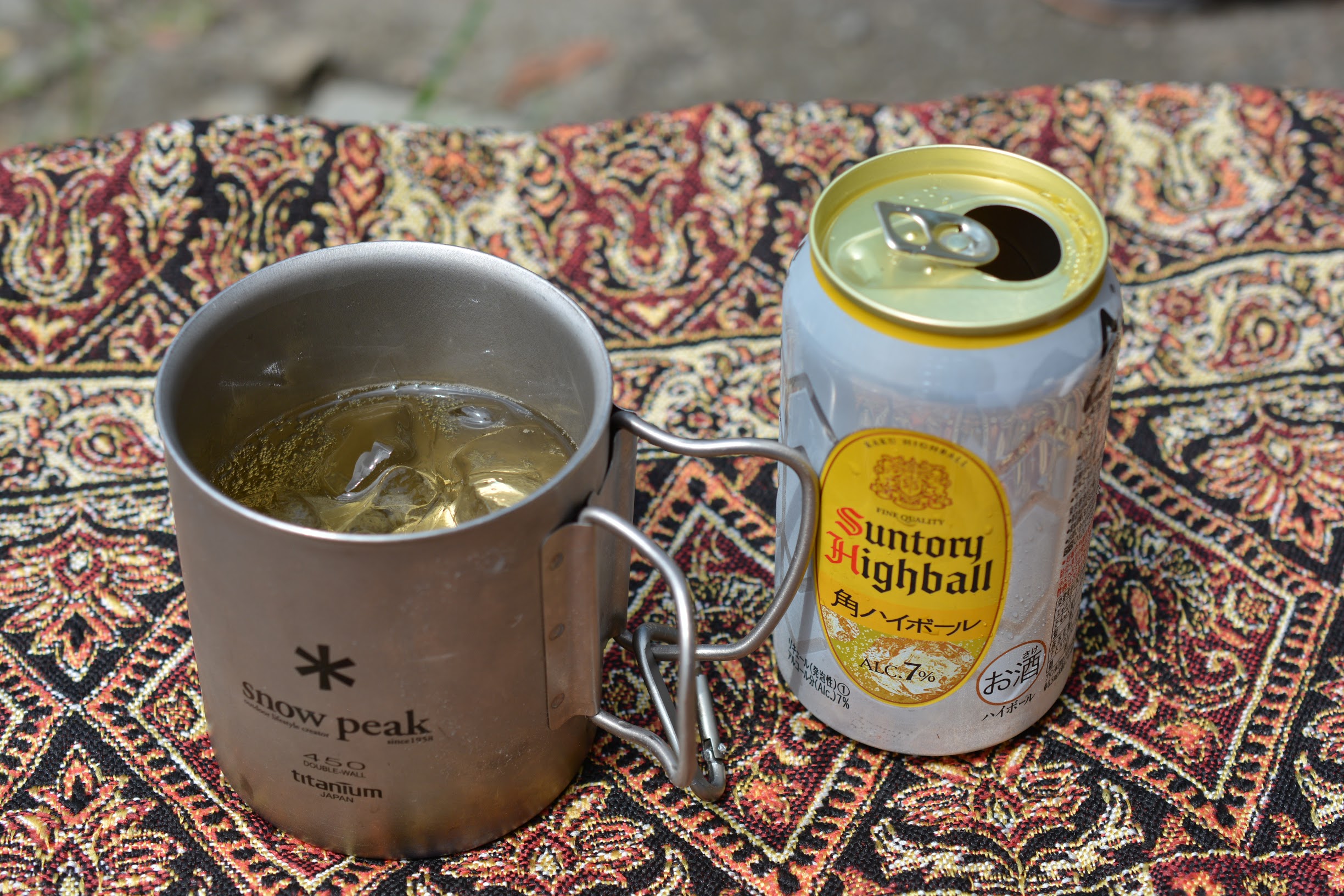 チタンダブルマグ450　安定感