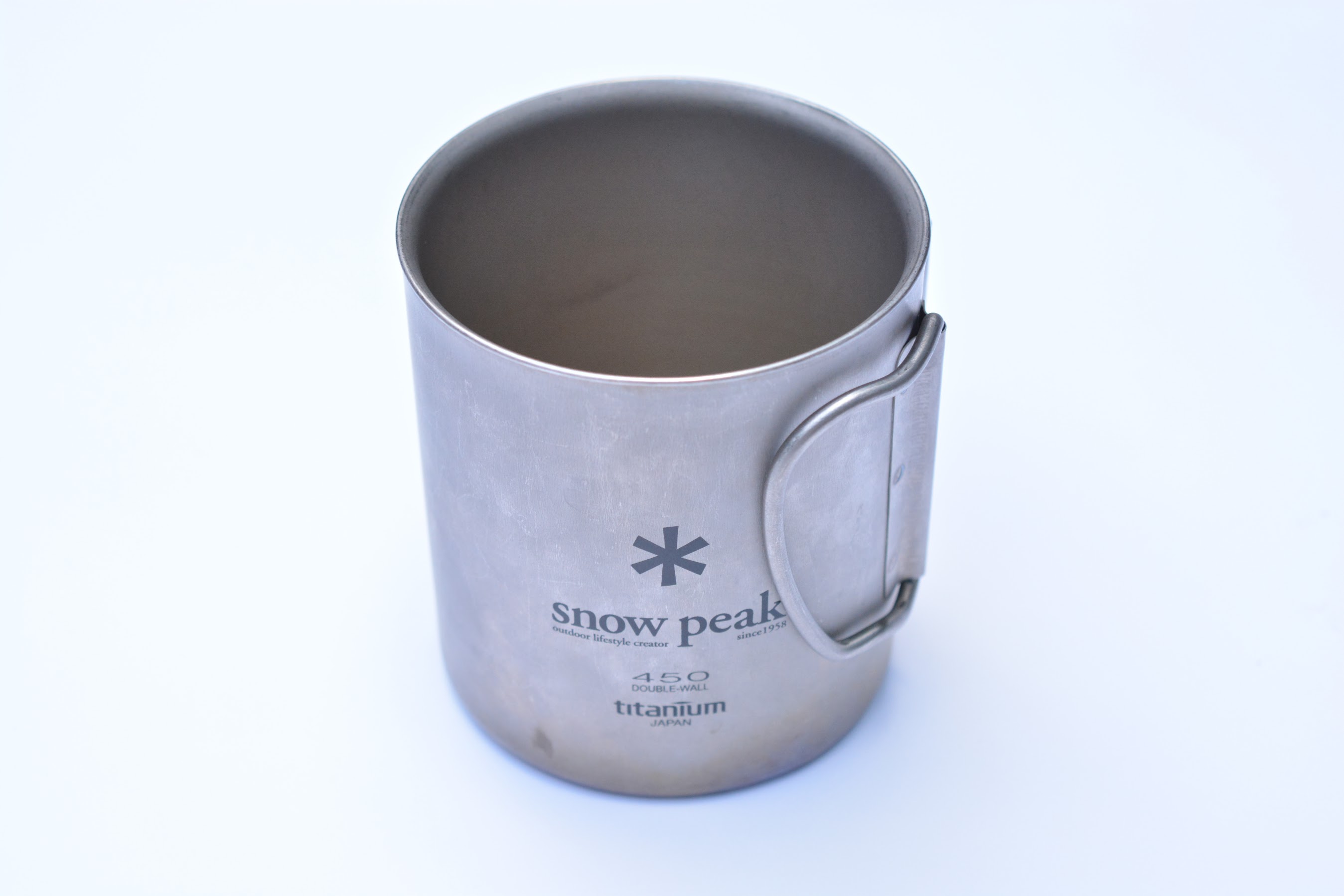 チタンダブルマグ450　フォールディングハンドル