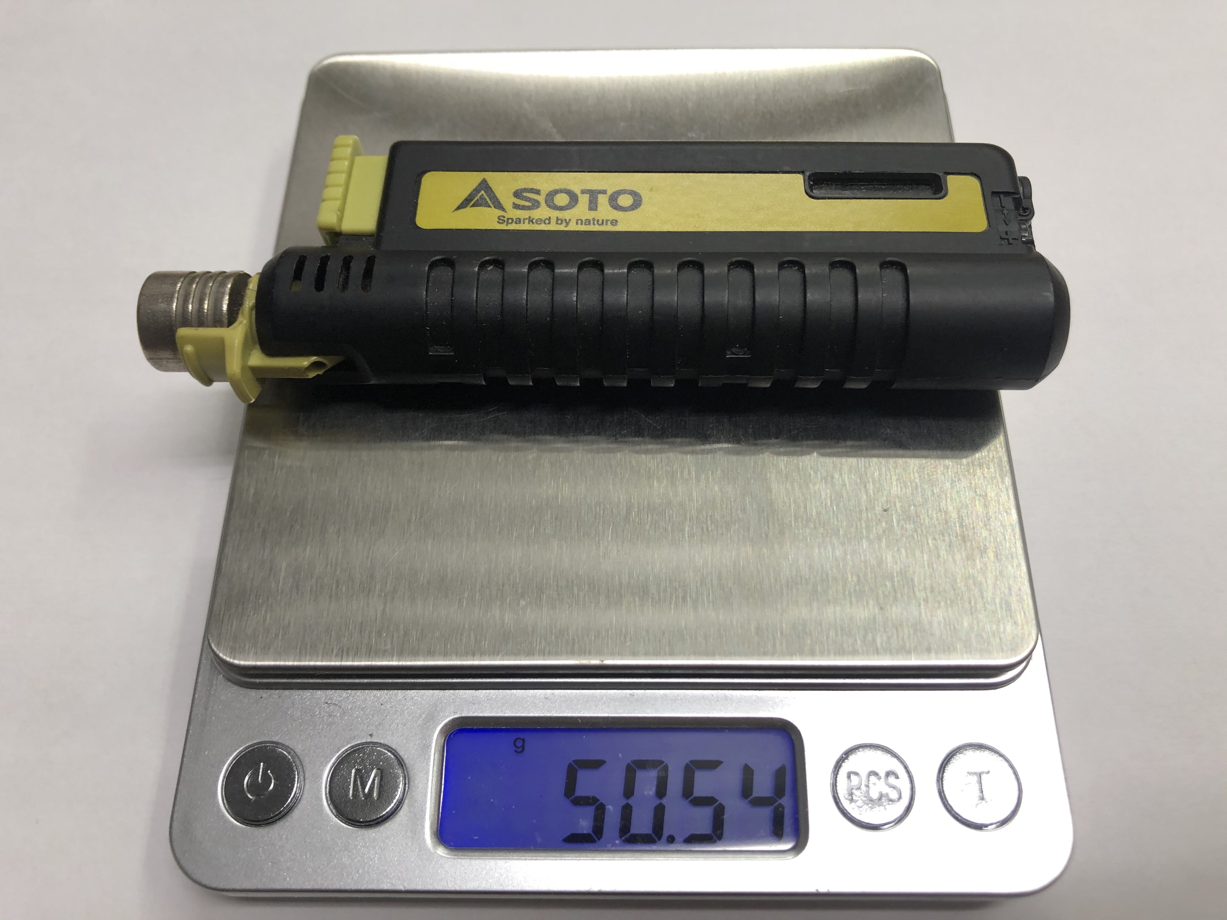 ソト(SOTO) スライドガストーチ ST-480　重量