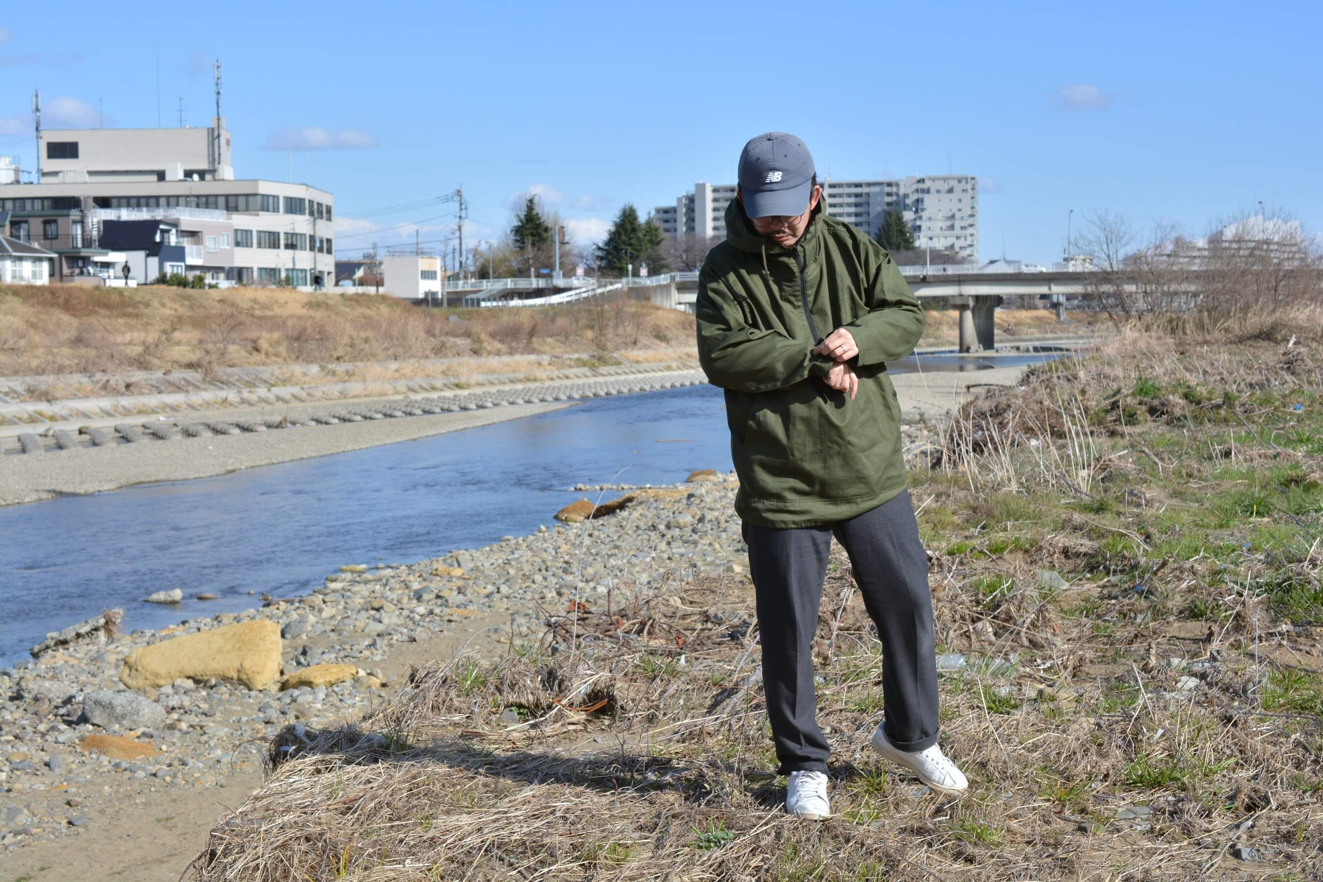  綿アノラックパーカー[S020A] 