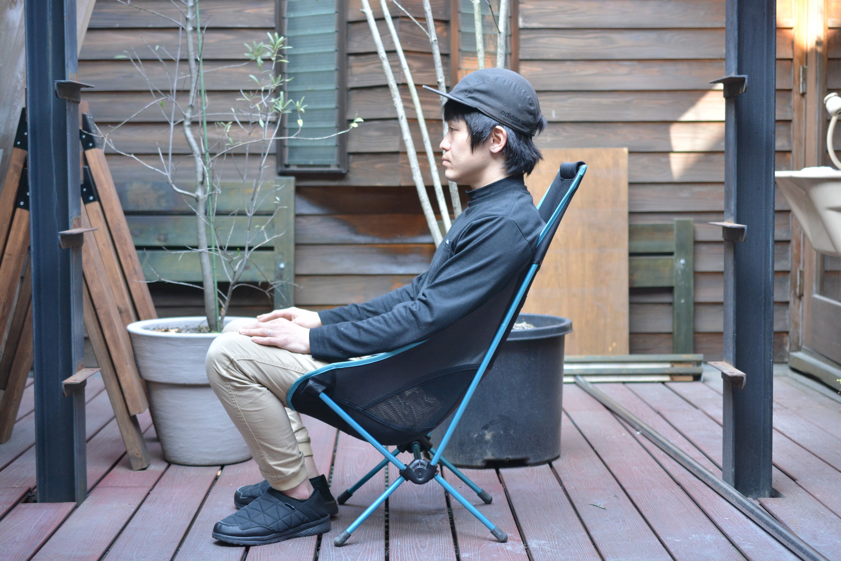 ヘリノックス タクティカル スウィベルチェア レビュー。回転