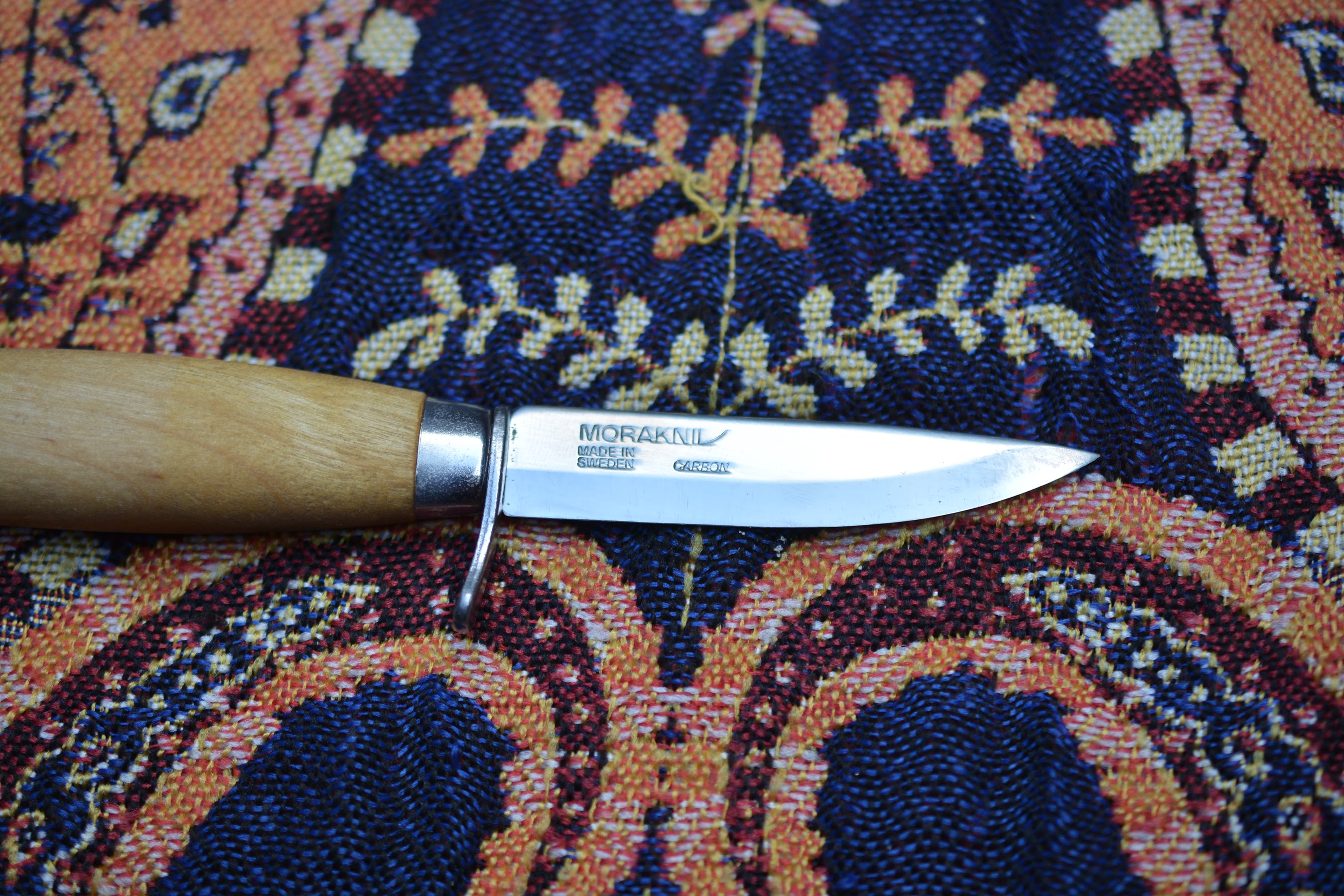 モーラ・ナイフ ウッド カービングJr73