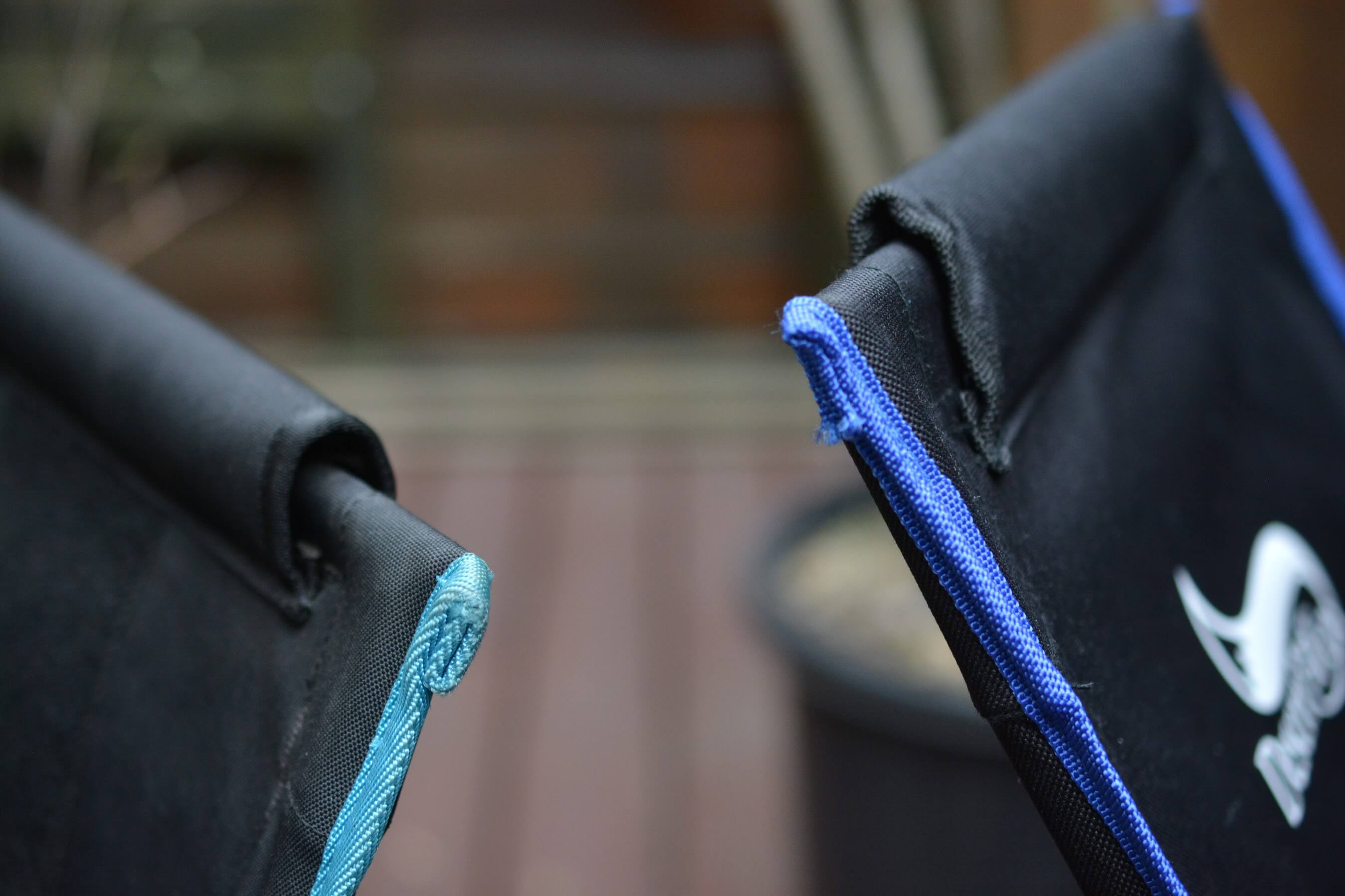 ヘリノックス チェアツー VS DesertFox アウトドアチェア　折り返し部分