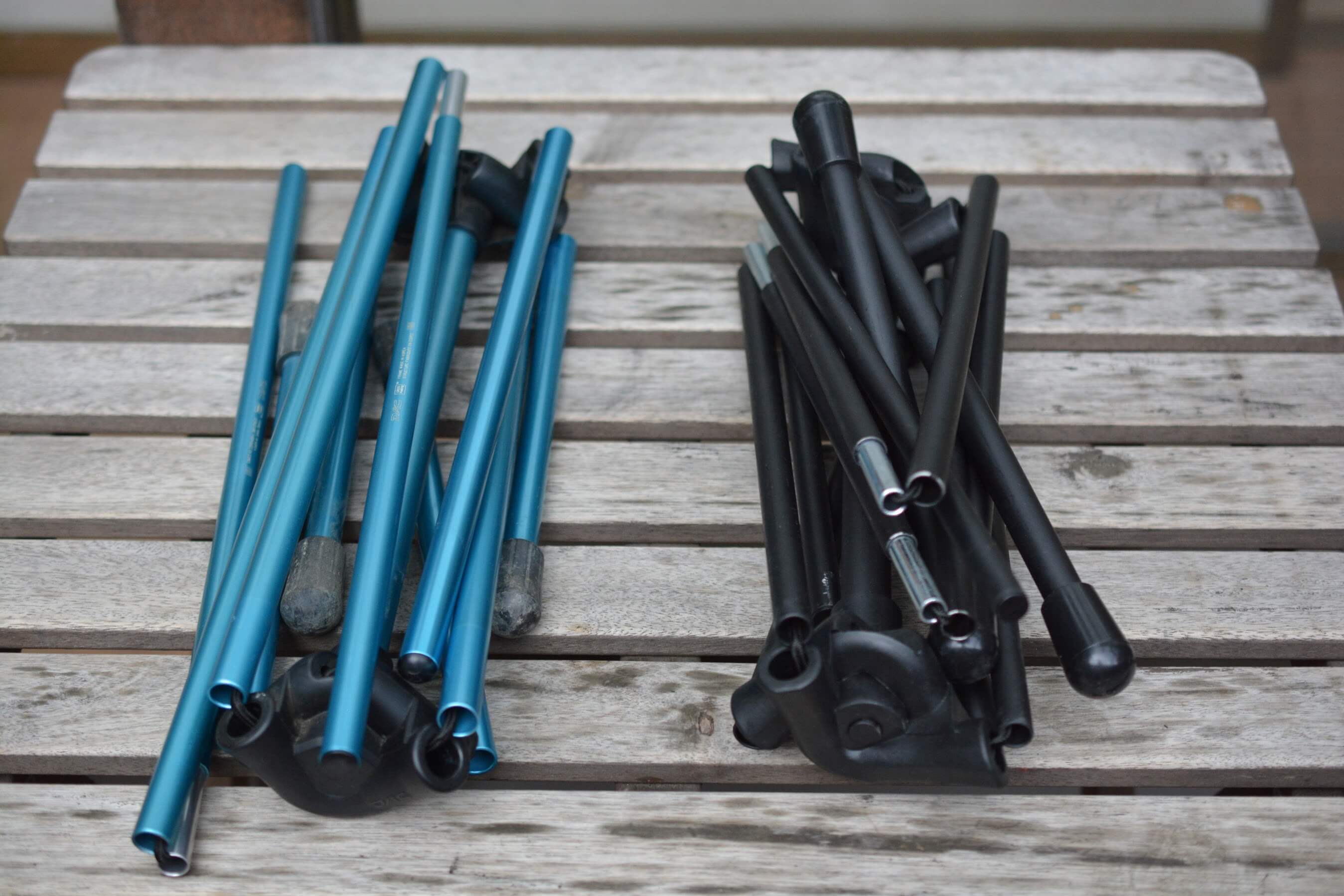 ヘリノックス チェアツー VS DesertFox アウトドアチェア　レッグパーツ