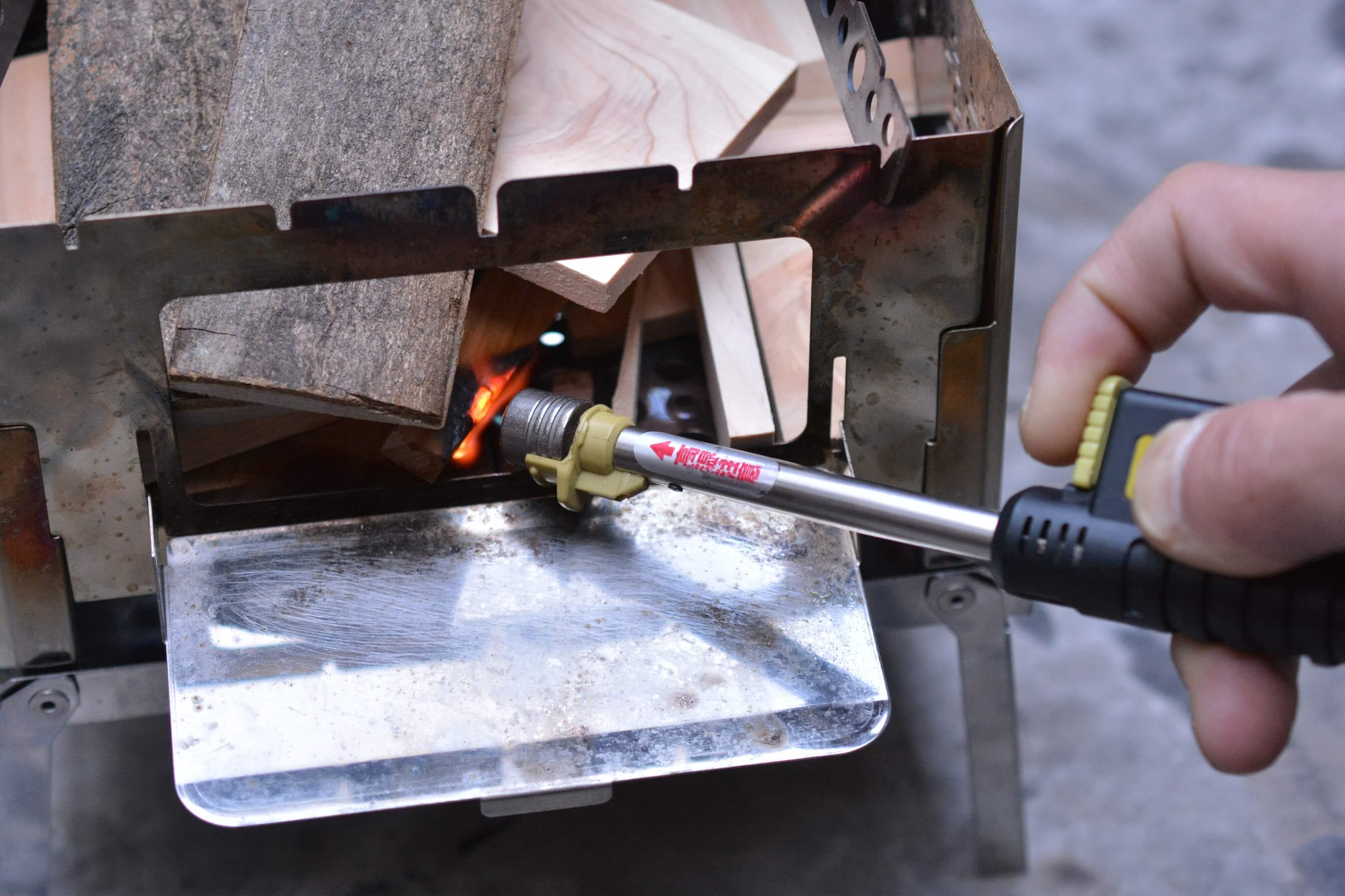 ソト(SOTO) スライドガストーチ ST-480　着火しやすい長さ