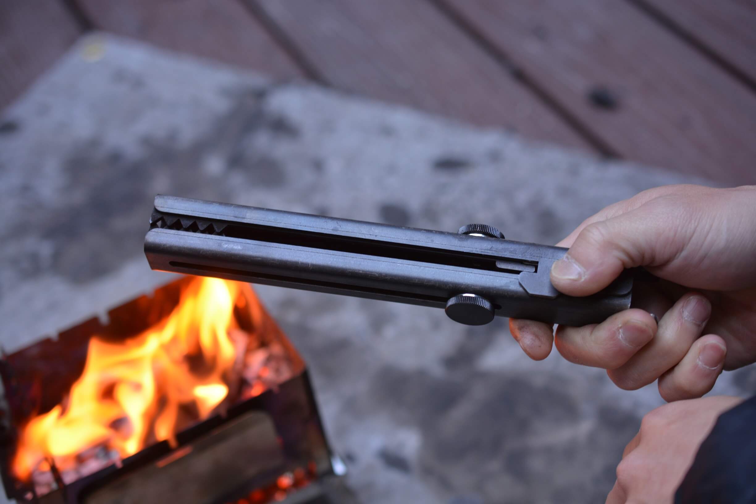 野良道具製作所「野良ばさみ」　折りたたみ　ロック