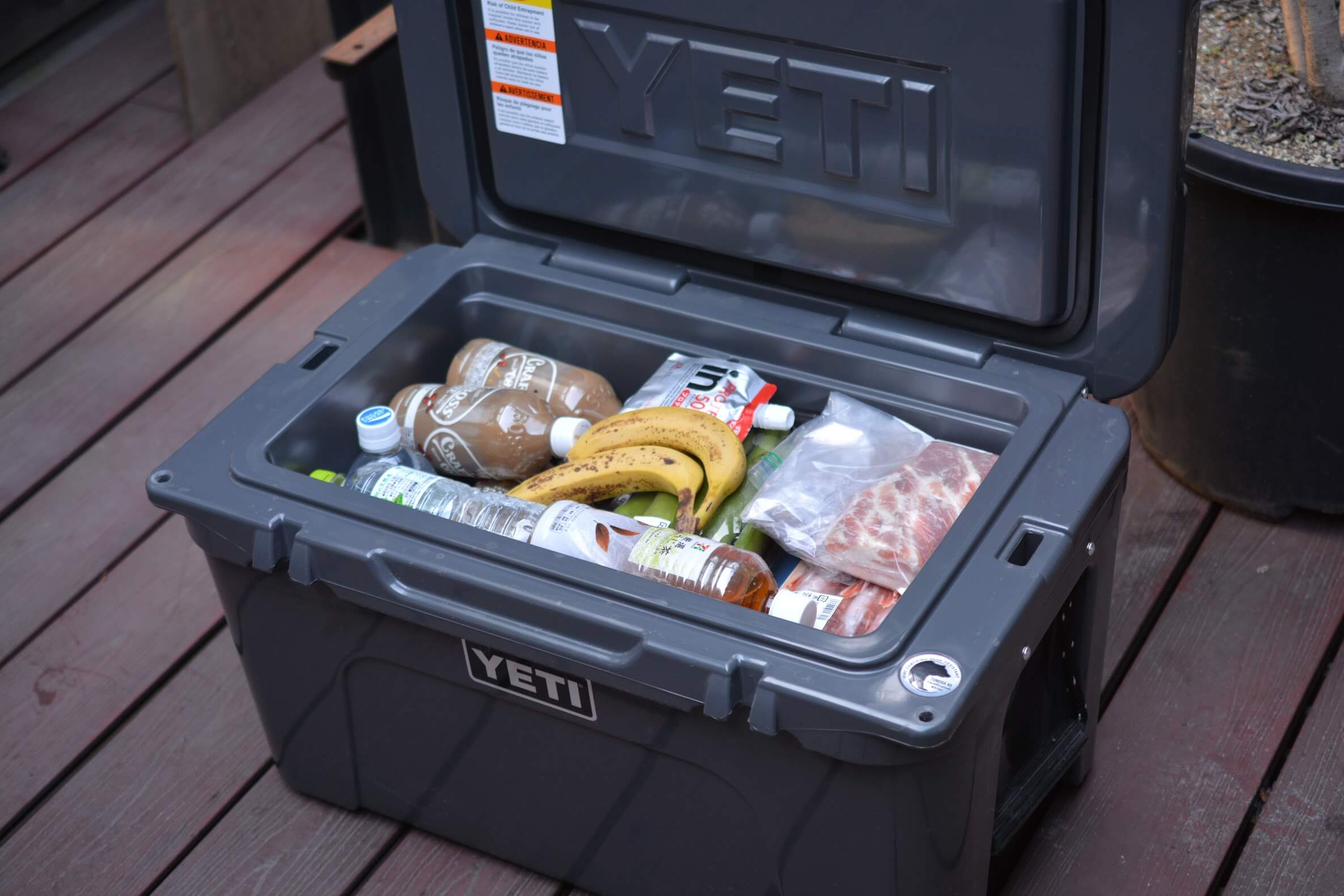イエティ タンドラ45qt (チャコール)　容量