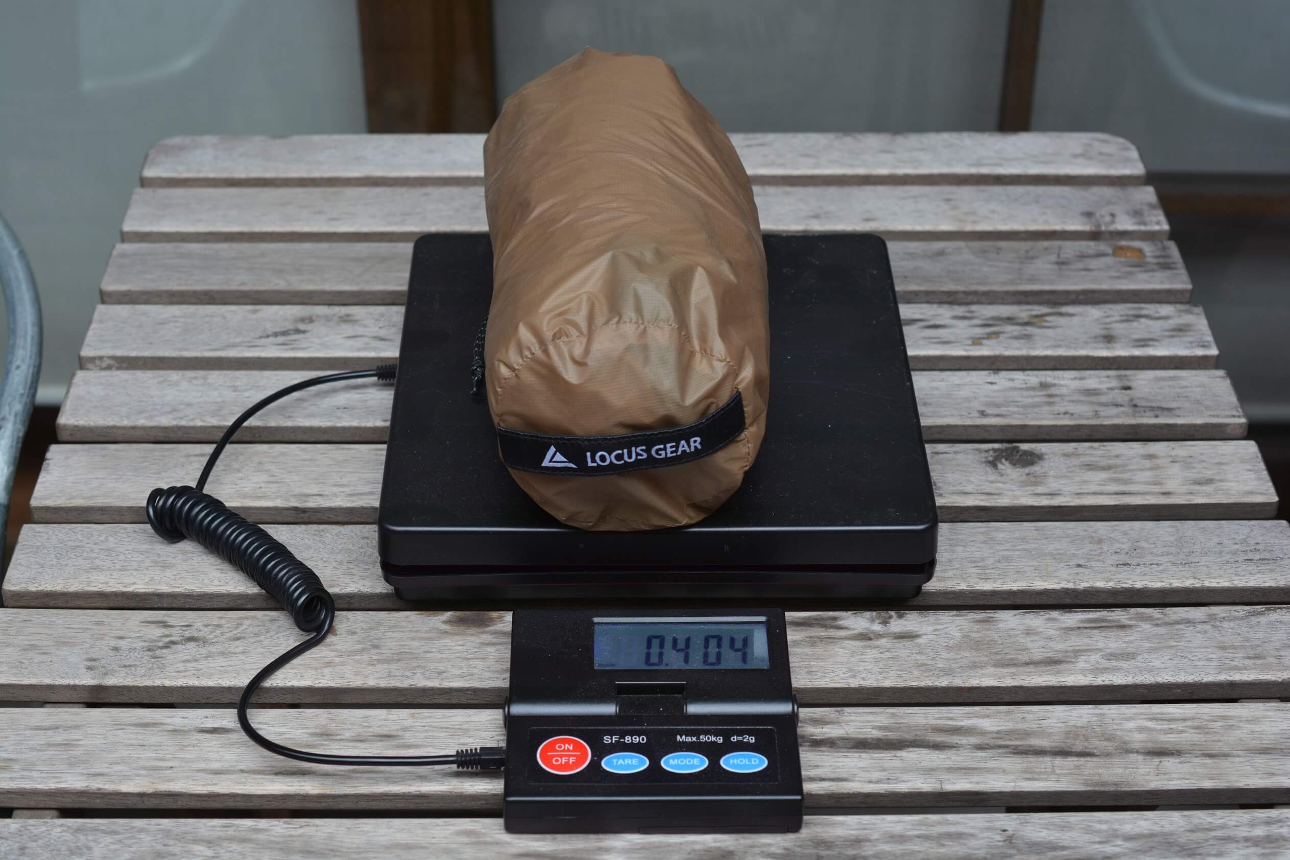 LocusGear Khufu HB / ローカスギア クフHB　シェルター本体　重量