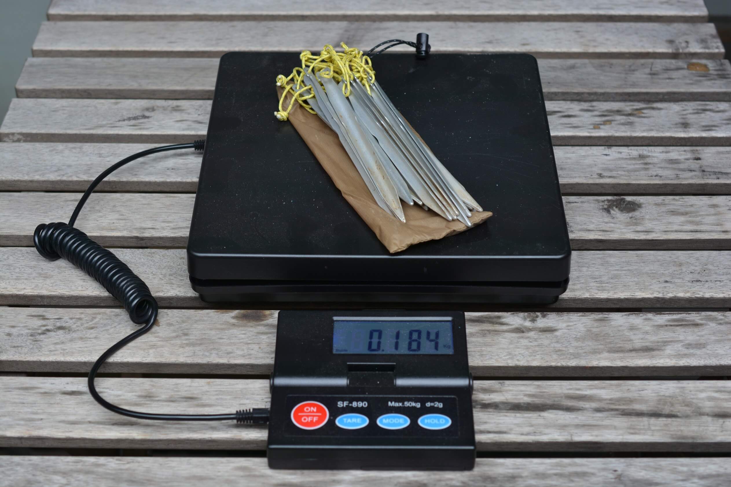 LocusGear Khufu HB / ローカスギア クフ HB DACペグ　重量