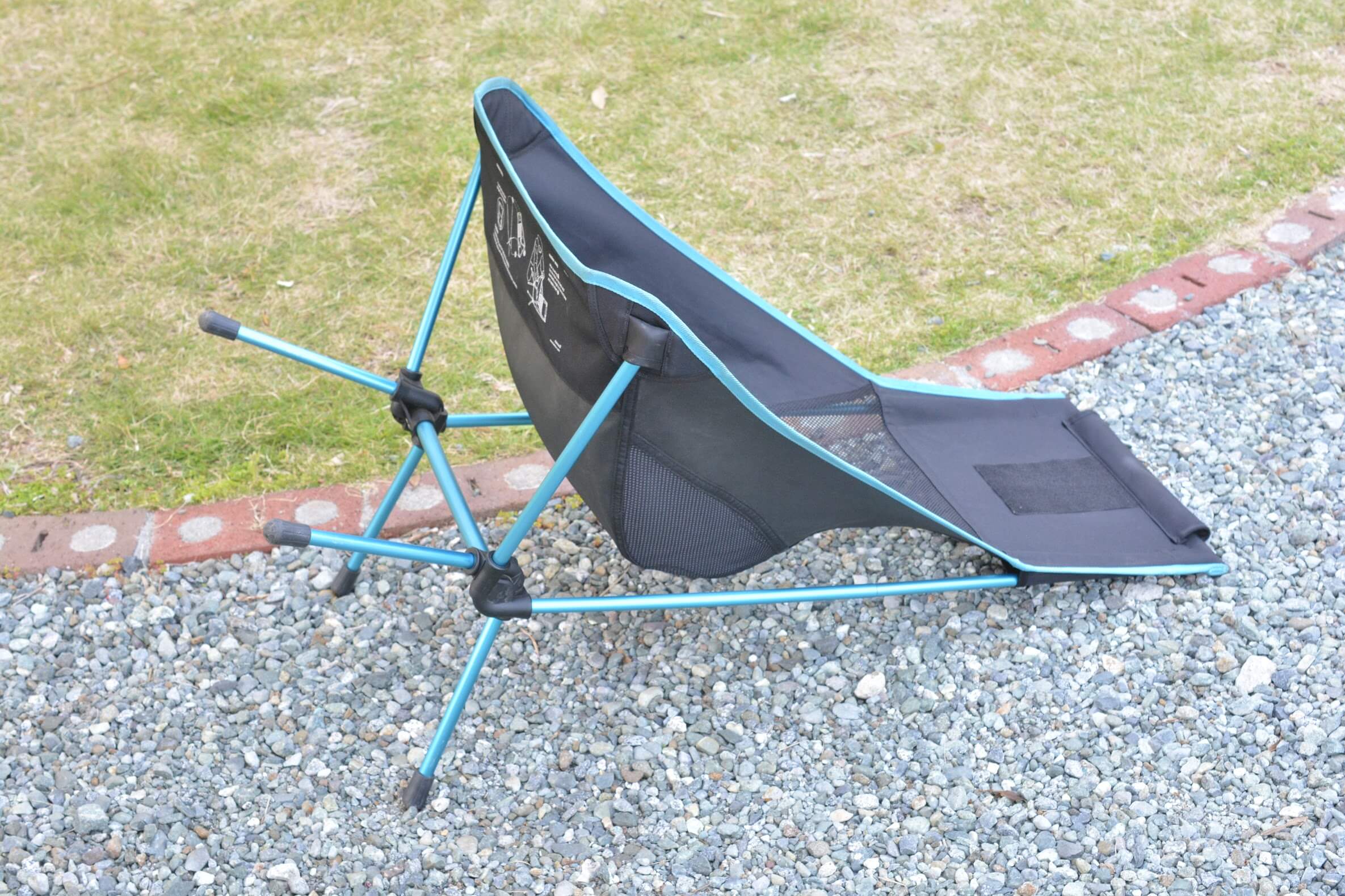 ヘリノックス チェアツーの弱点　風で飛びやすい