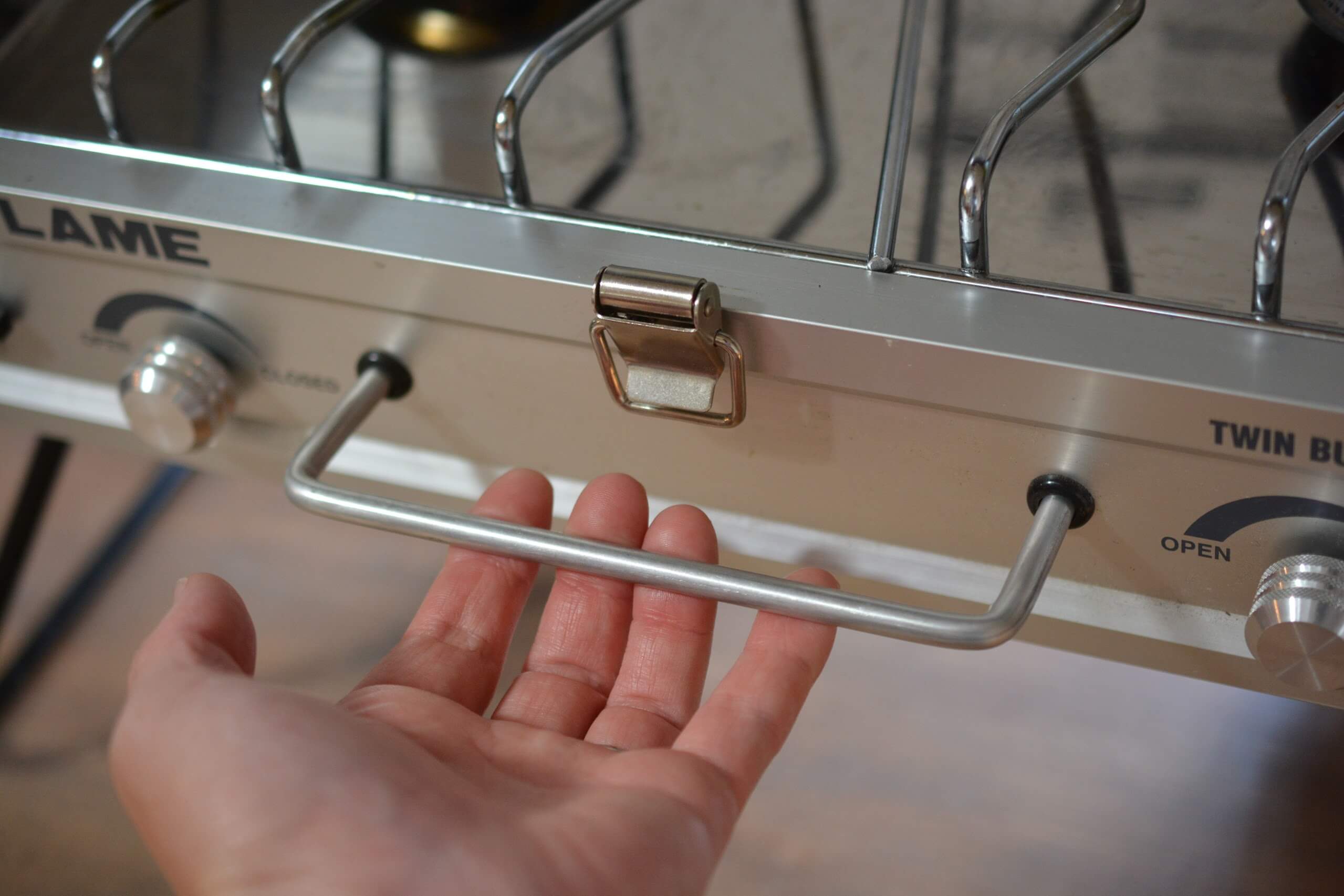 ユニフレーム ツインバーナーUS-1900 取っ手