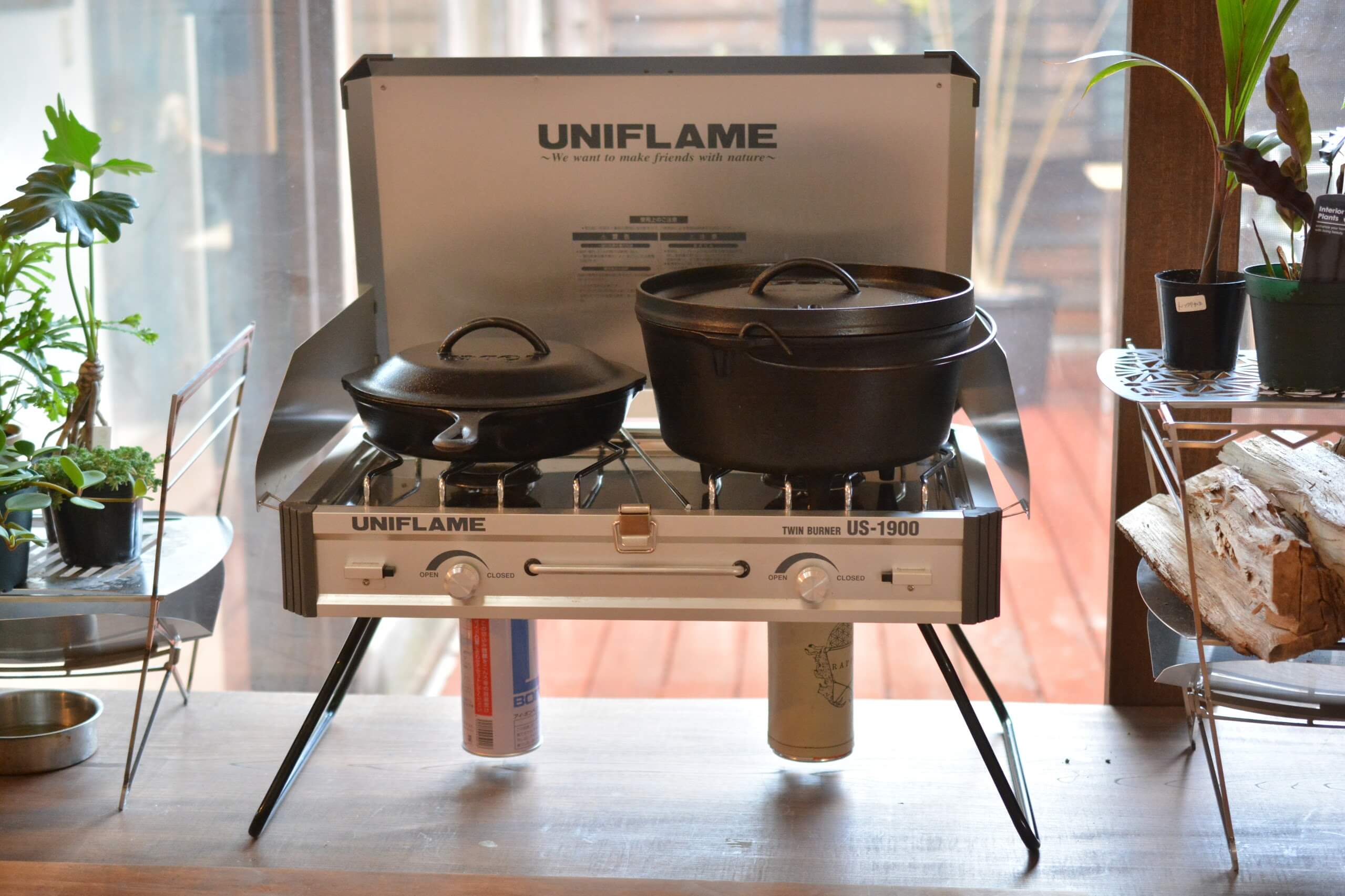 UNIFLAME ユニフレーム ツインバーナー　US-1900 ツーバーナー UNIFLAME ユニフレーム ツインバーナー US-1900 バーナー