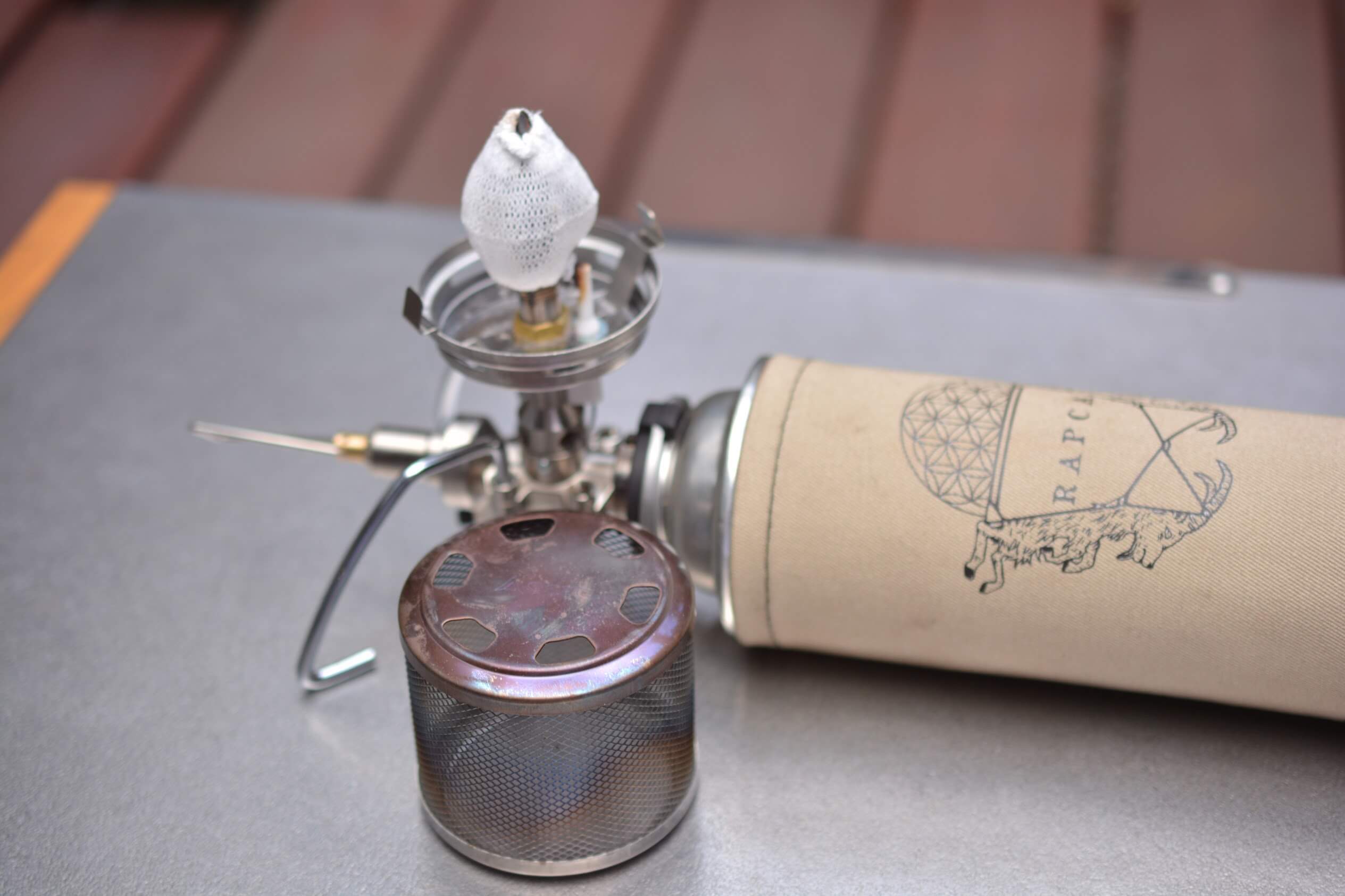 SOTO[ソト] レギュレーターランタン [ST-260] グローブ(ホヤ)　取り外し