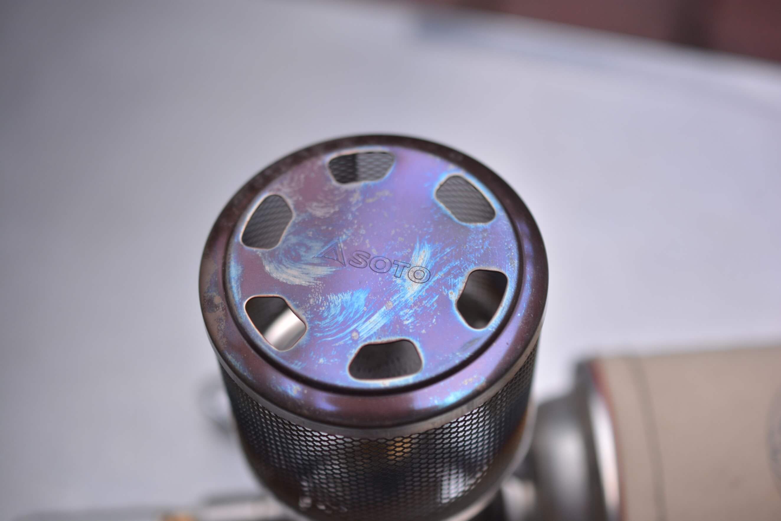 SOTO[ソト] レギュレーターランタン [ST-260] グローブ(ホヤ) 上から