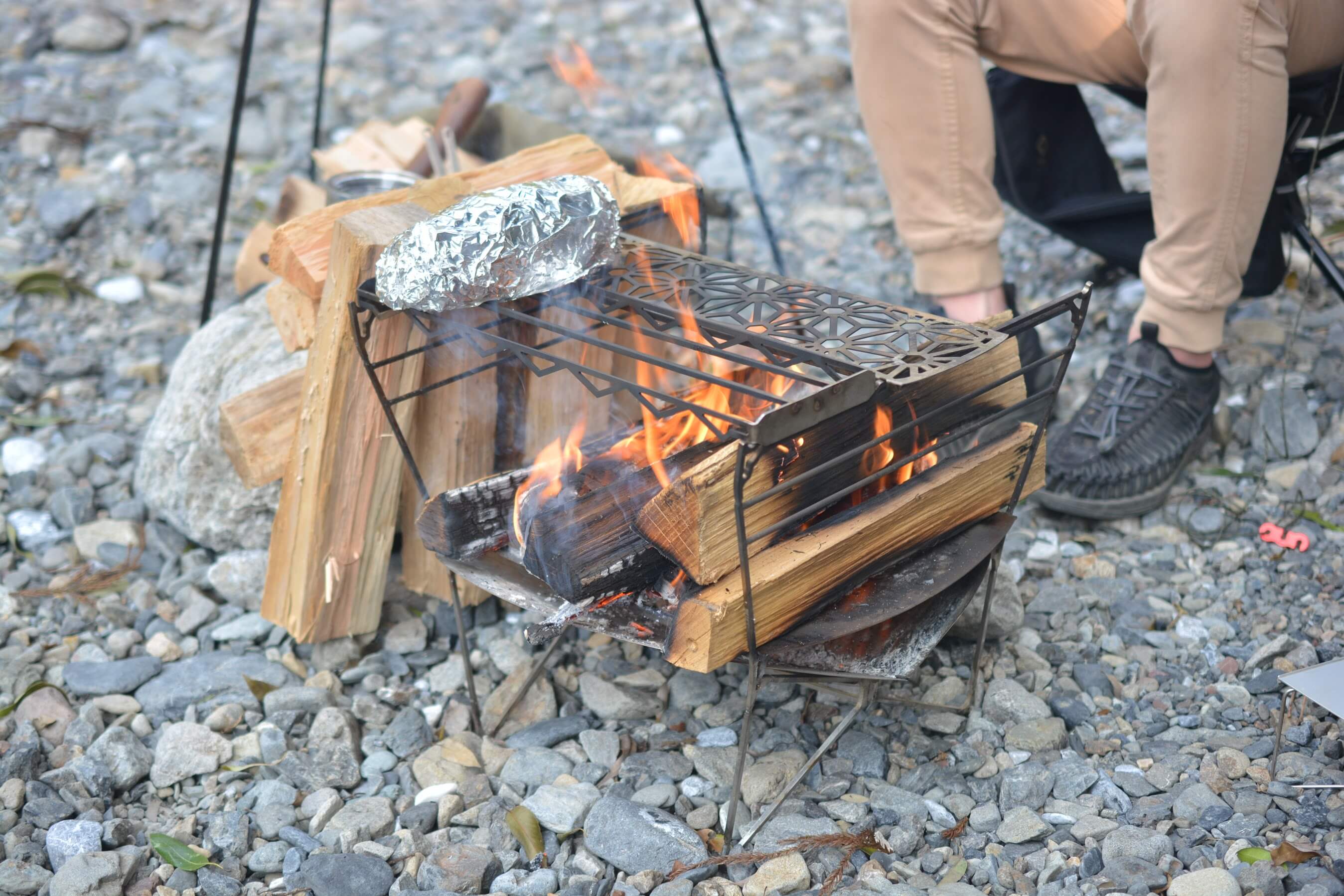 奥多摩 氷川キャンプ場　直火OK