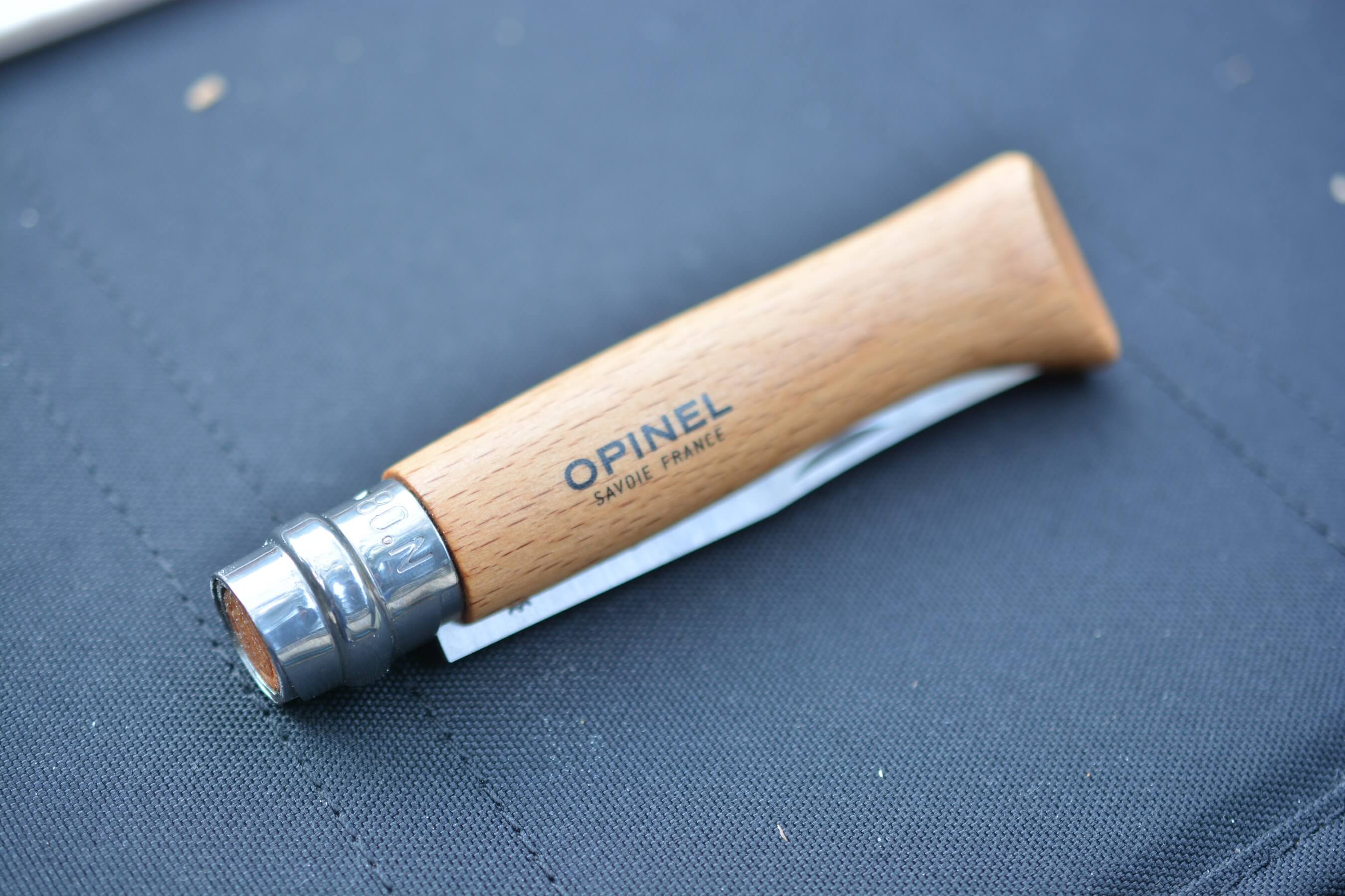 オピネルナイフ　ステンレススチール No8　レビュー