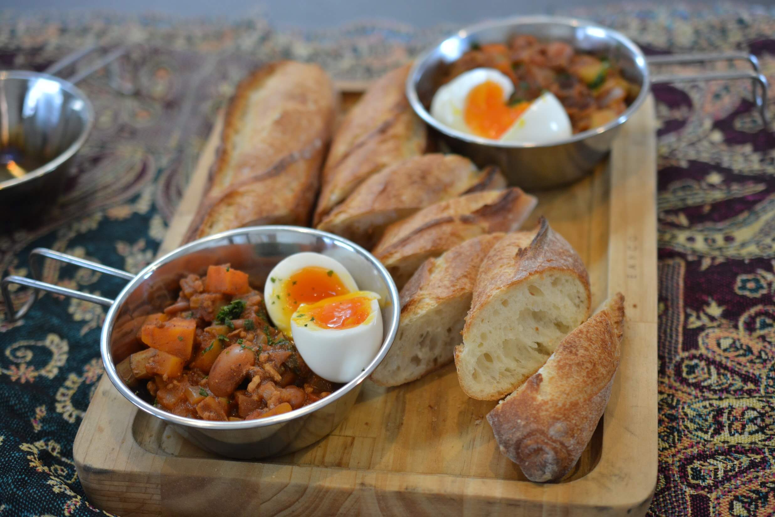 オピネルナイフ ステンレススチール No8 野菜たっぷりチリコンカンをメイク