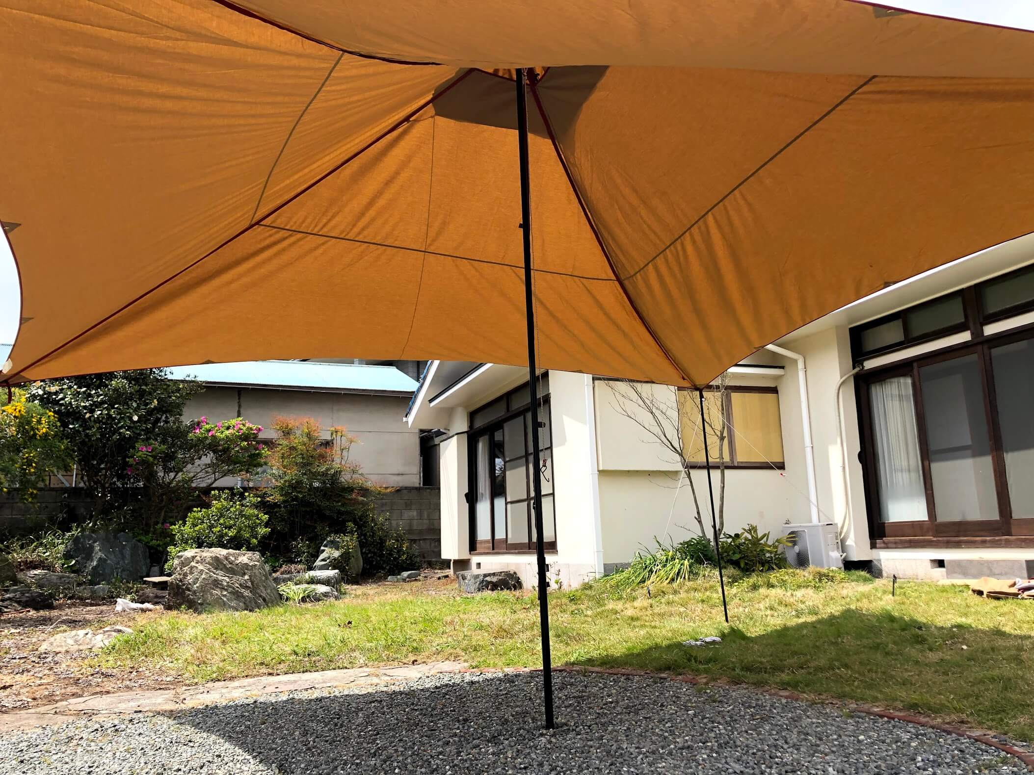 テンマクデザイン　AOZORA TARP　TC アオゾラタープTC ポールセット 青空タープTC｜TARP｜PRODUCTS｜tent-Mark DESIGNS