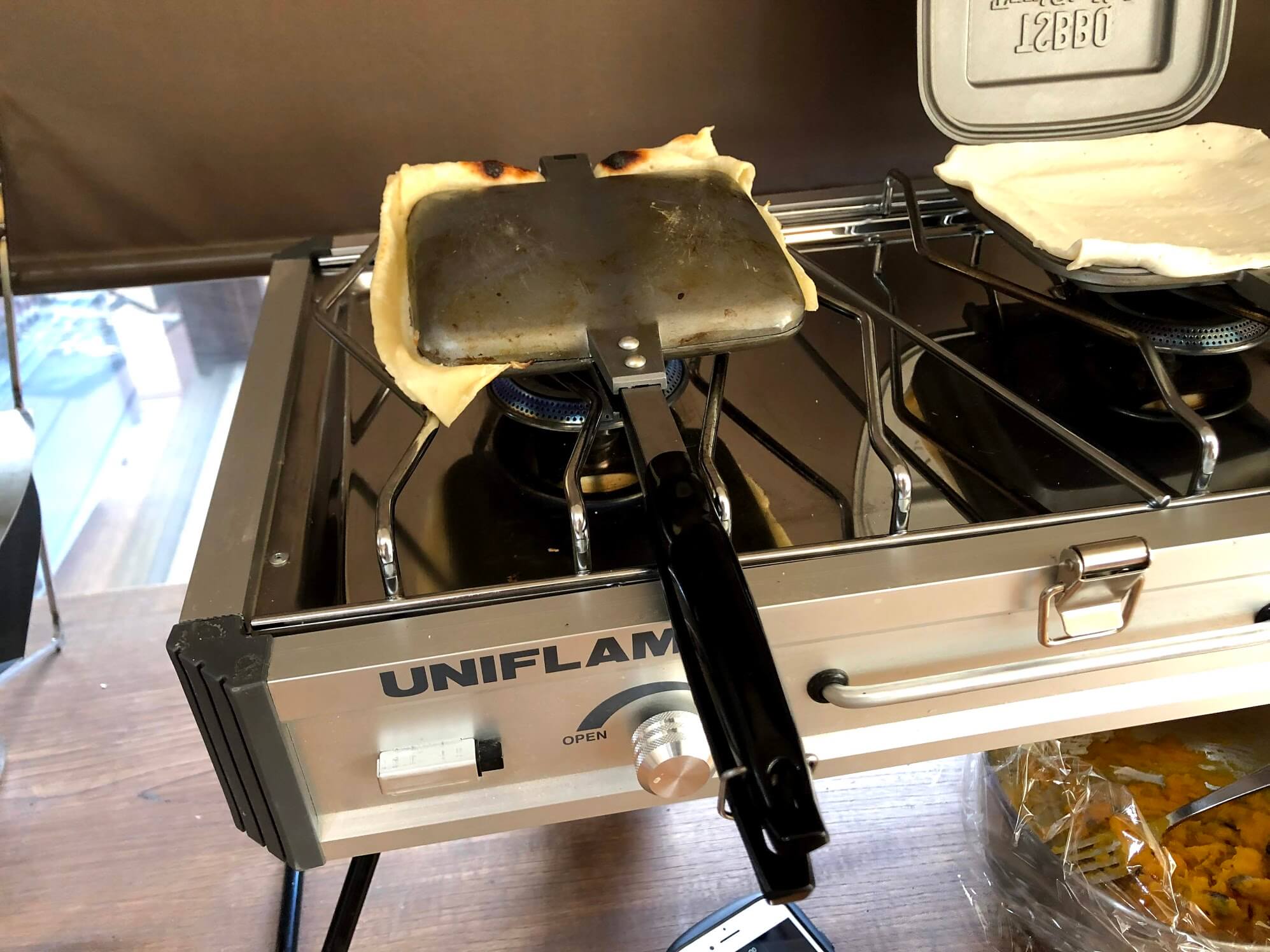 バウルー　ホットサンドメーカー (ダブル)　レビュー