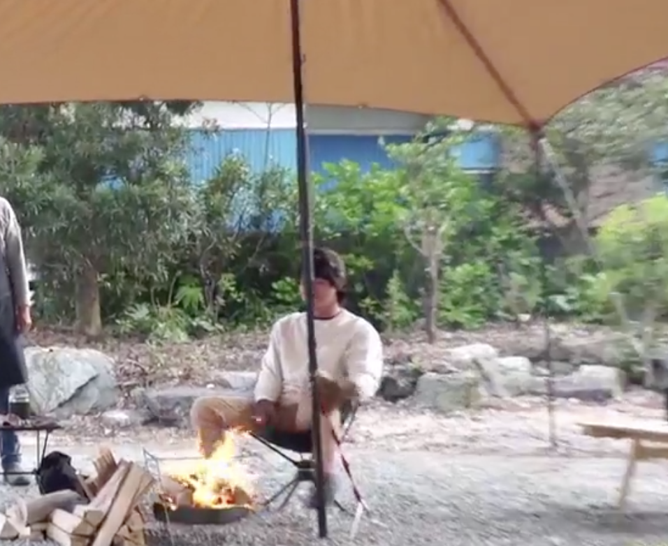 テンマクデザイン　青空タープTC　焚き火に強い