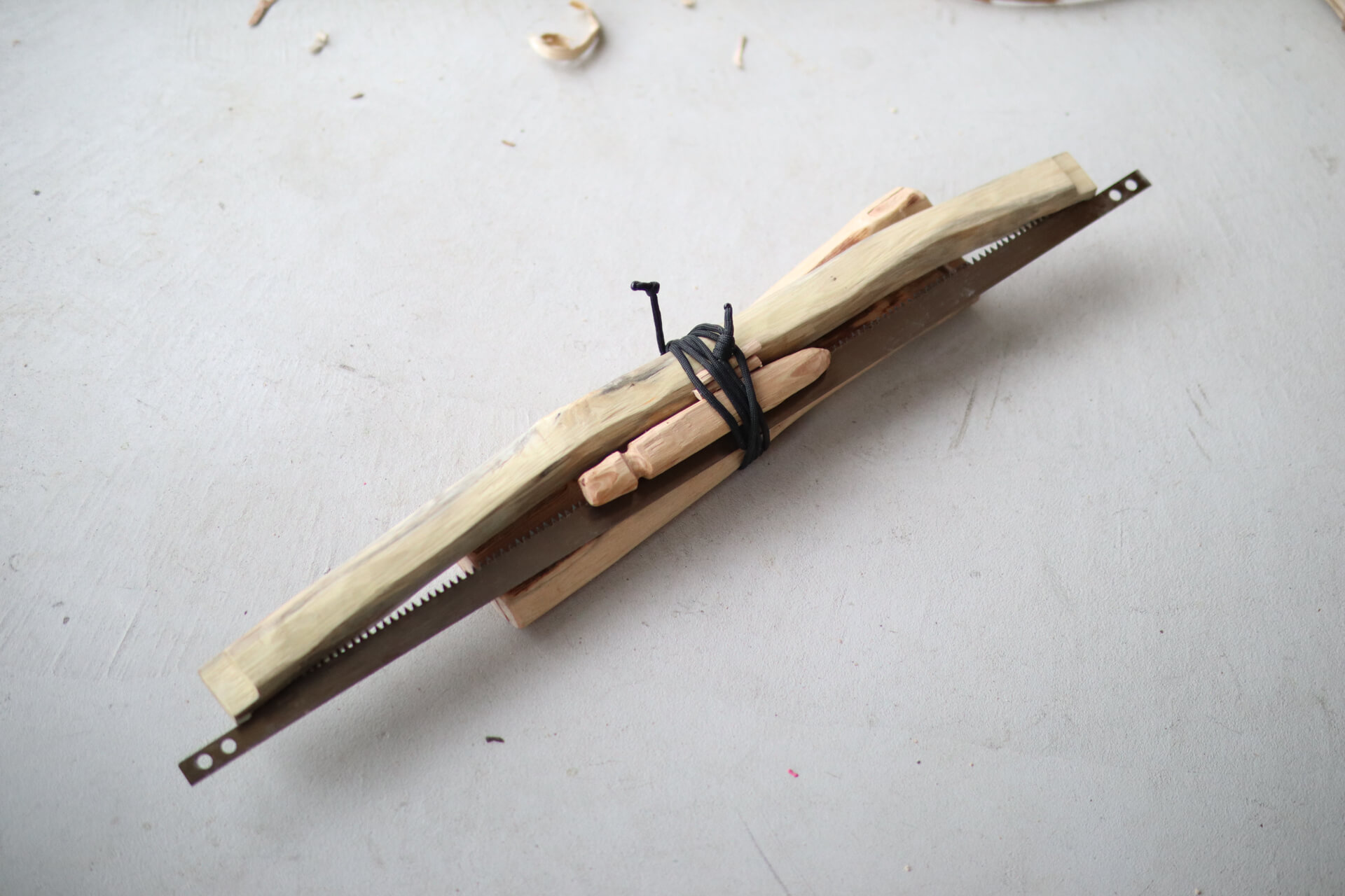 DIYシリーズ]バックソーの作り方。「キャンプで薪作り」に最適 