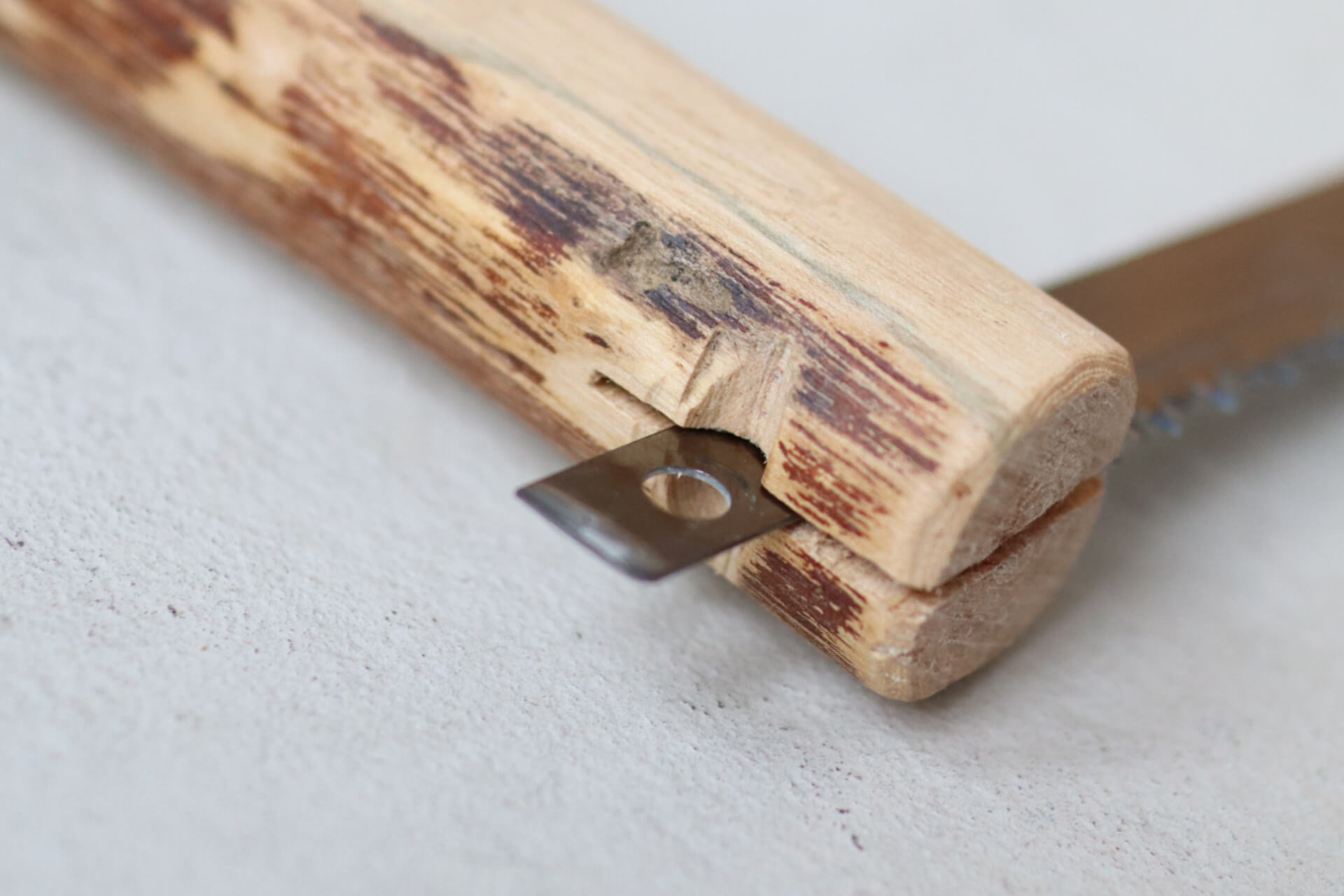 自作バックソー 