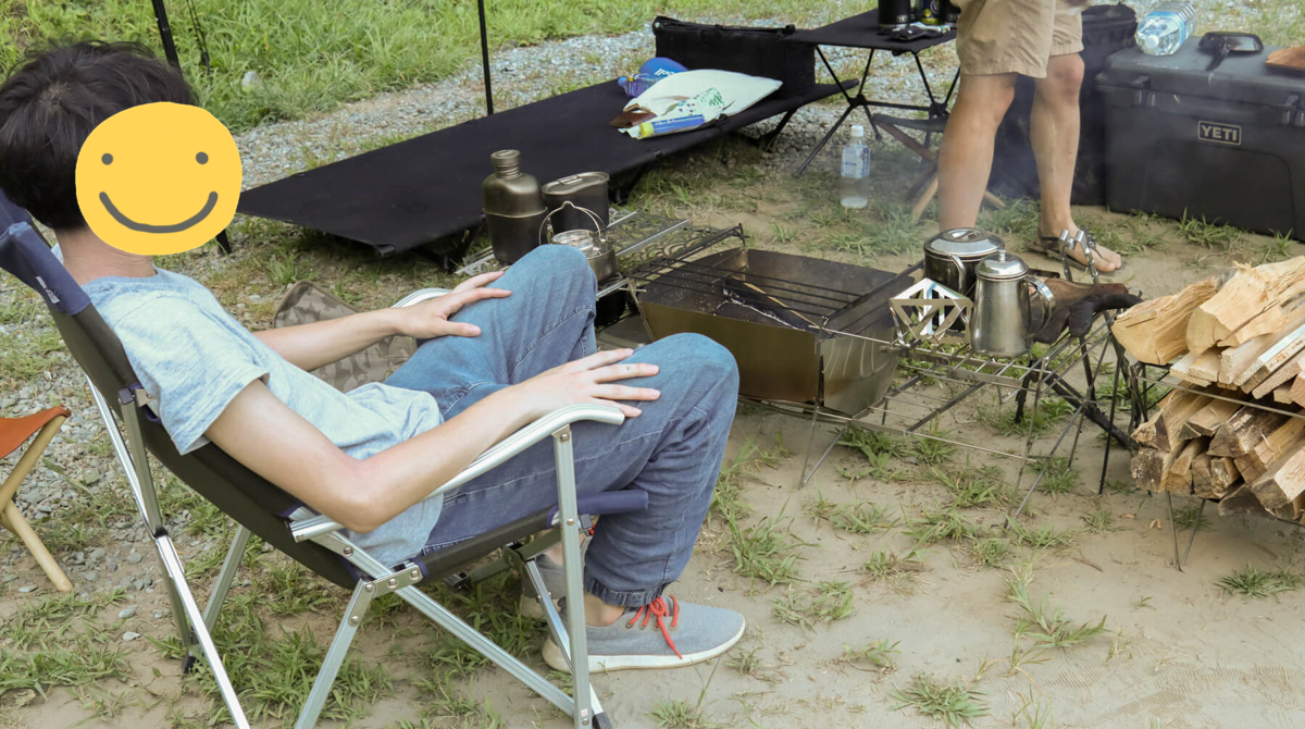 アディロンダック キャンパーズチェア レビュー。可搬性と座り