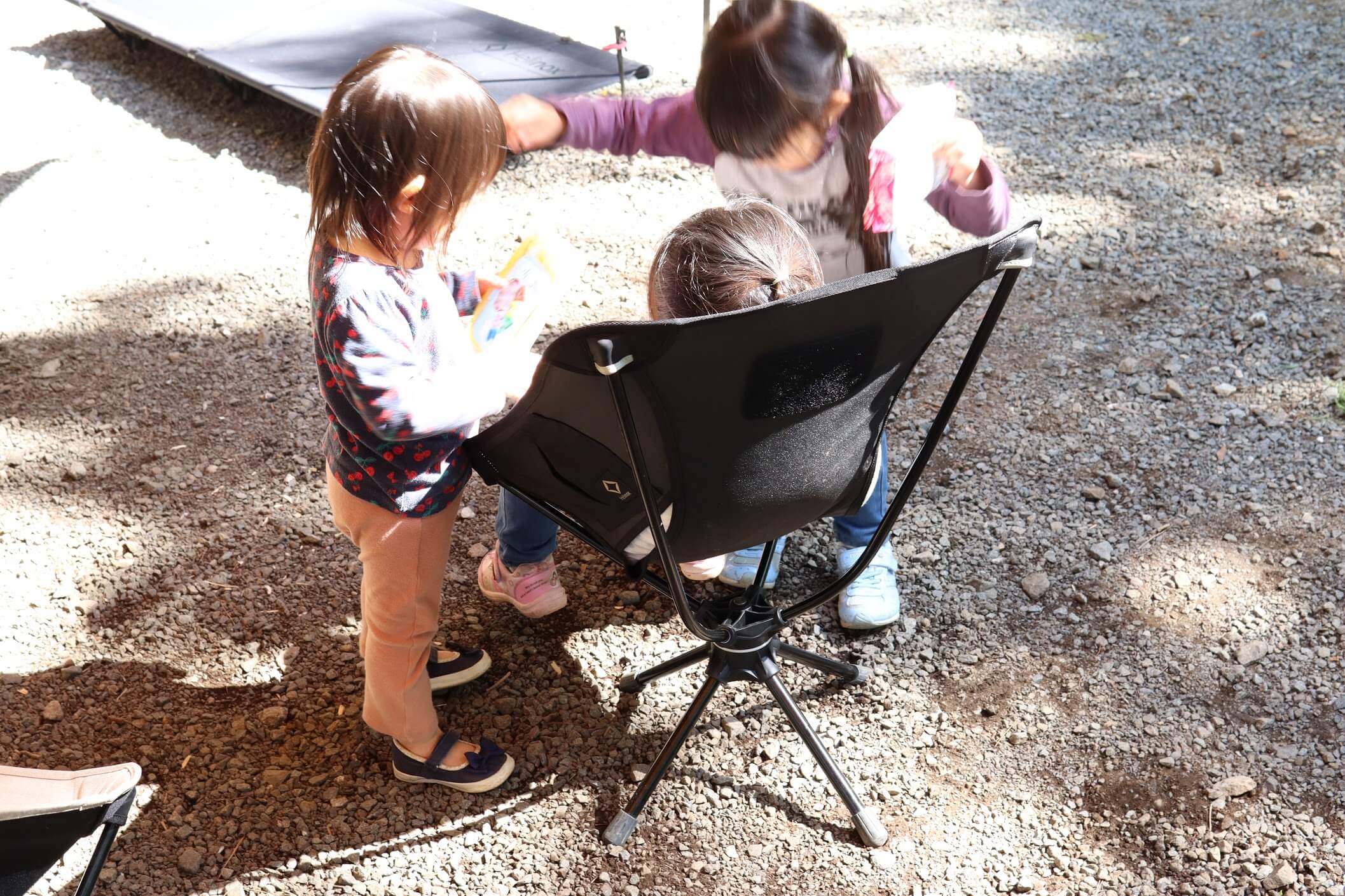 道志 オートキャンプインむじな　子供も広々