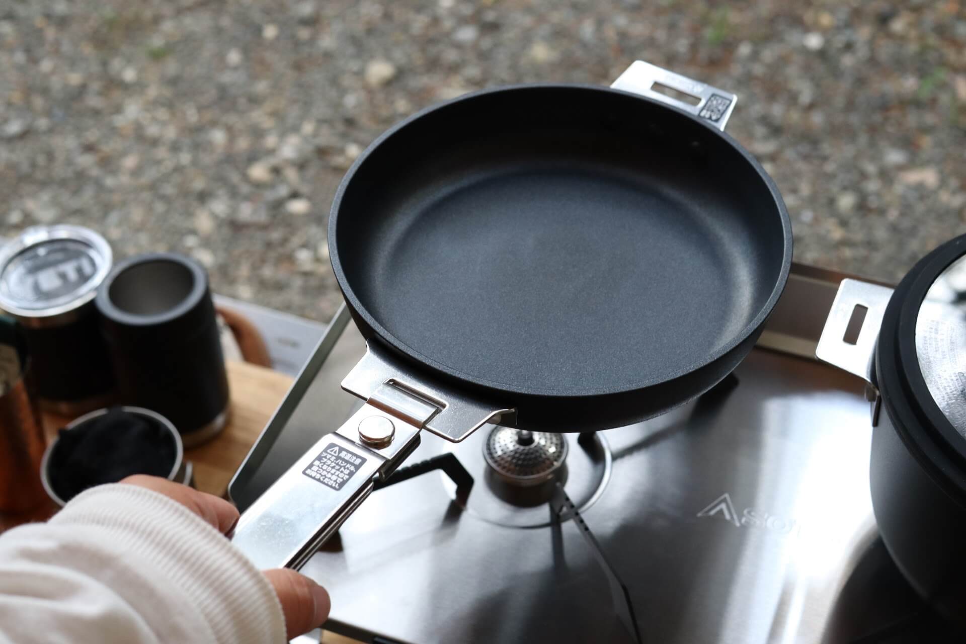 HOME&CAMPクッカー19 フライパン