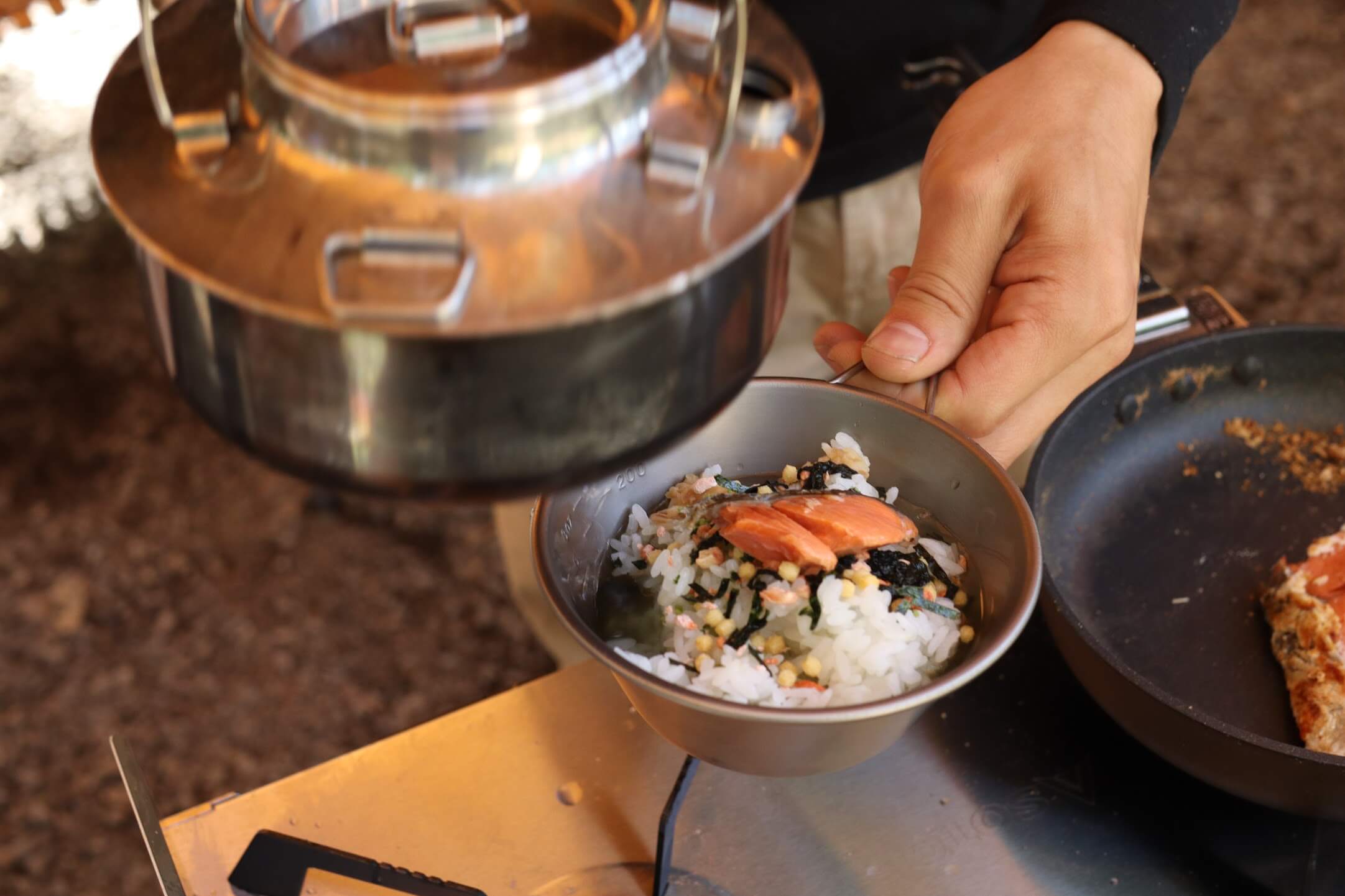 HOME&CAMPクッカー19 お茶漬け