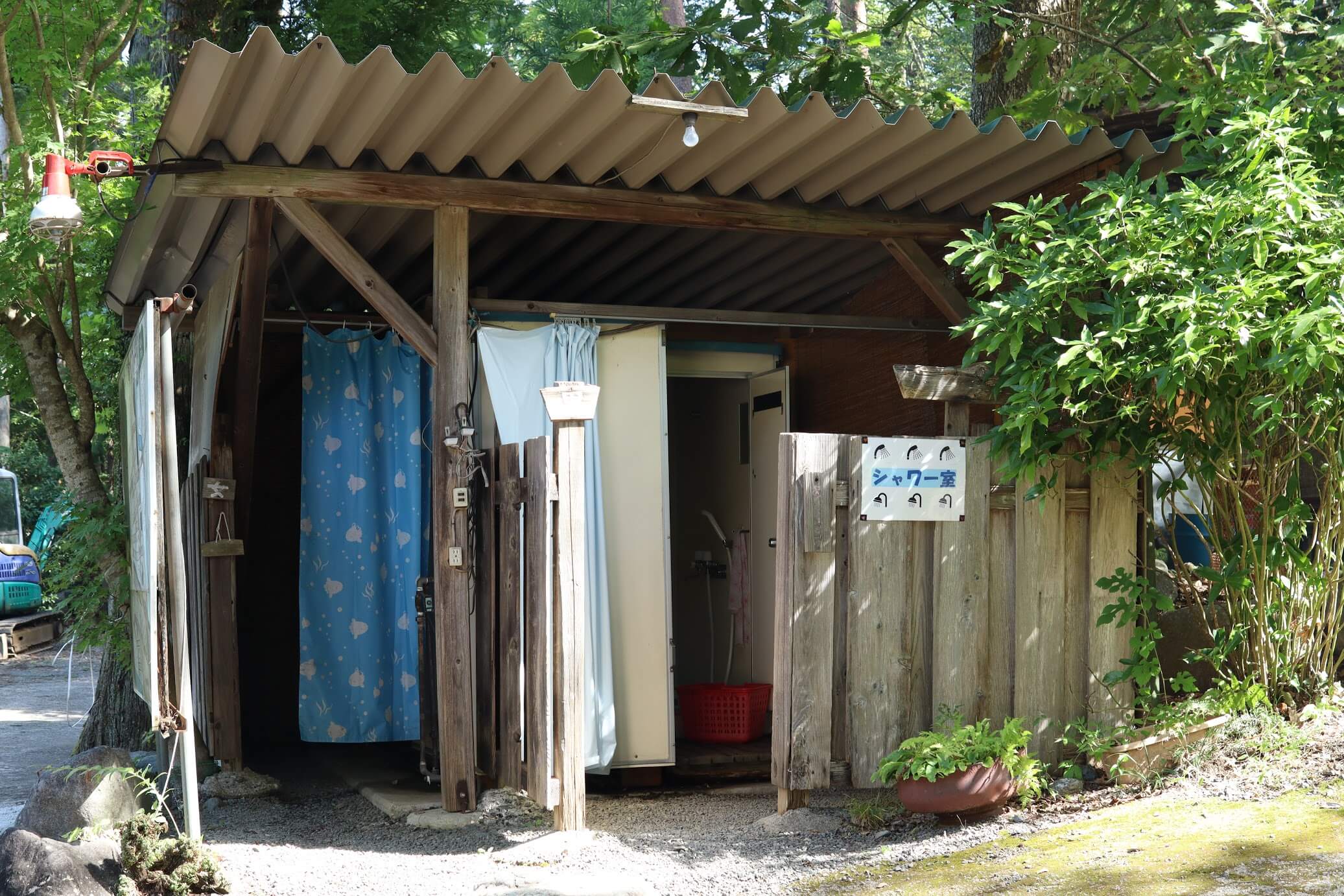 道志 オートキャンプインむじな　シャワールーム