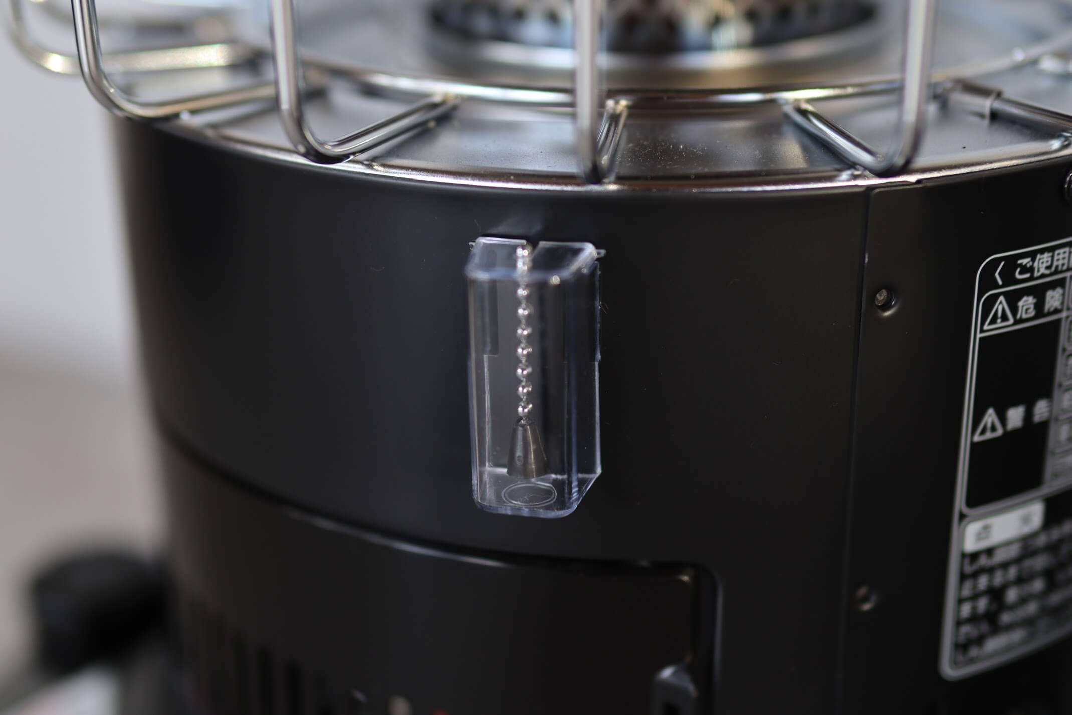 スノーピーク グローストーブ(KH-100BK) 水平器